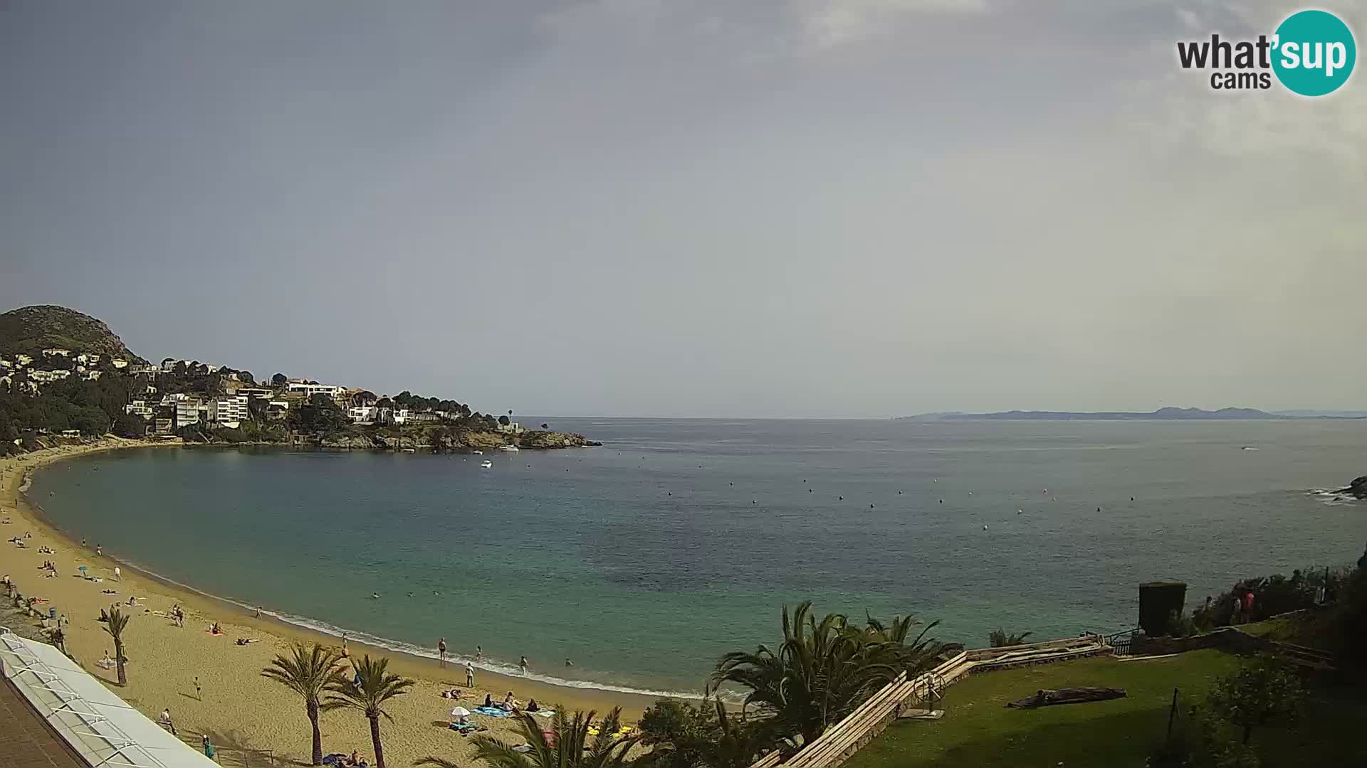 Plage de l’Almadrava Livecam Roses – Costa Brava – Espagne