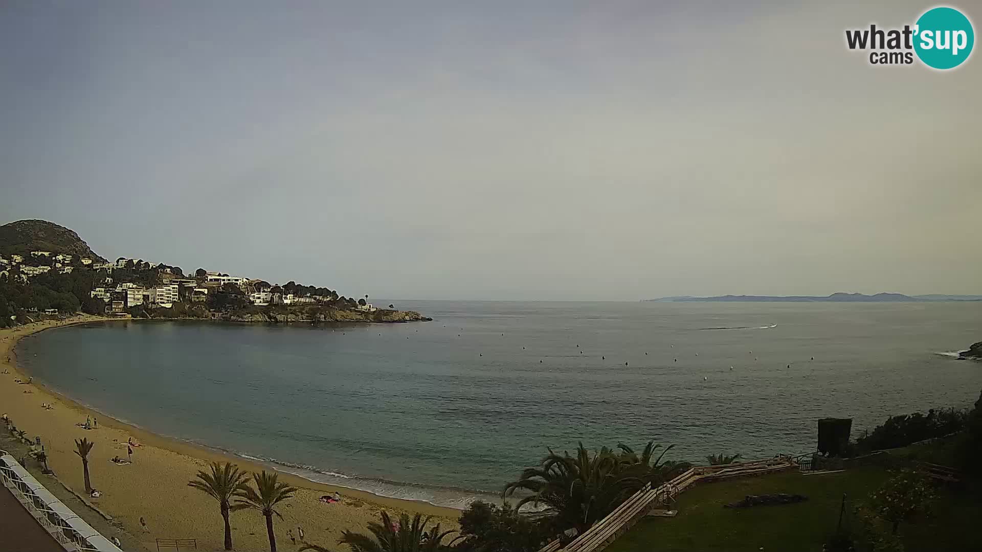 Playa de l’Almadrava camera en vivo Roses – Costa Brava – Espana