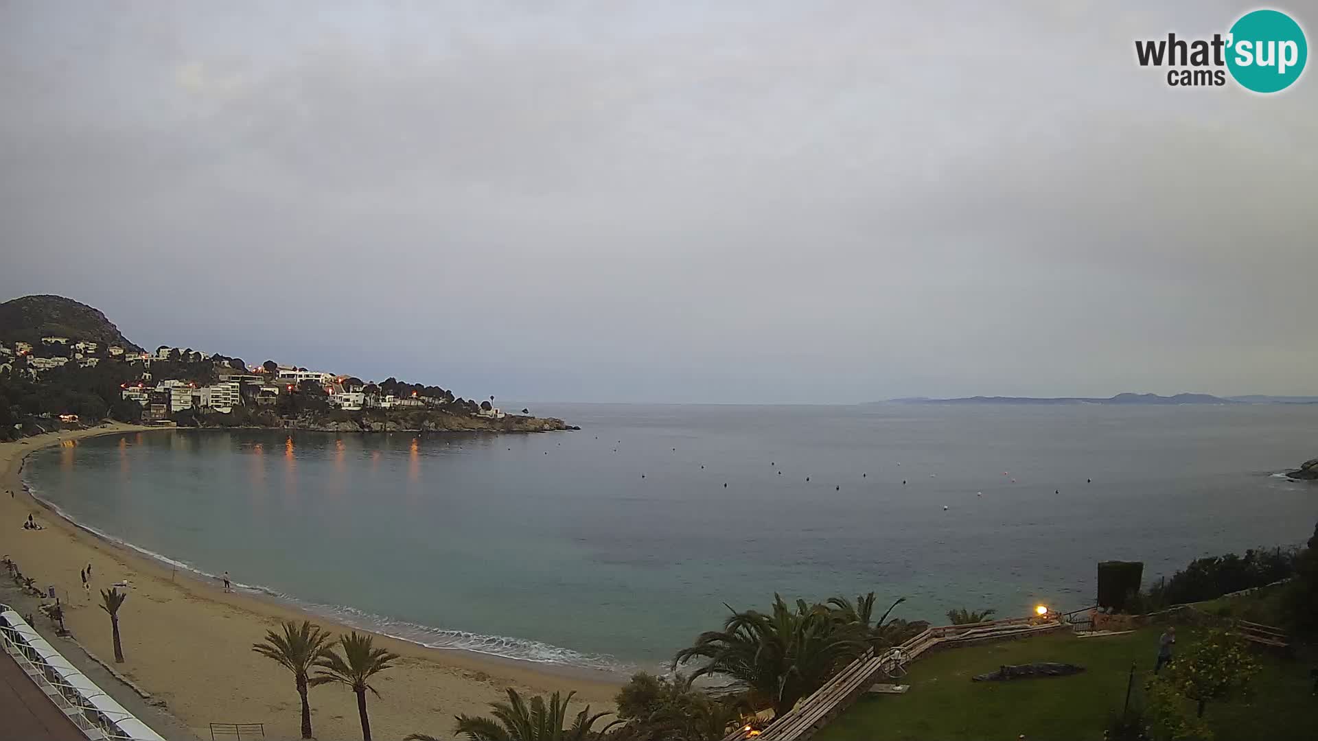 Platja de l’Almadrava Strand Webcam Roses – Costa Brava – Spanien
