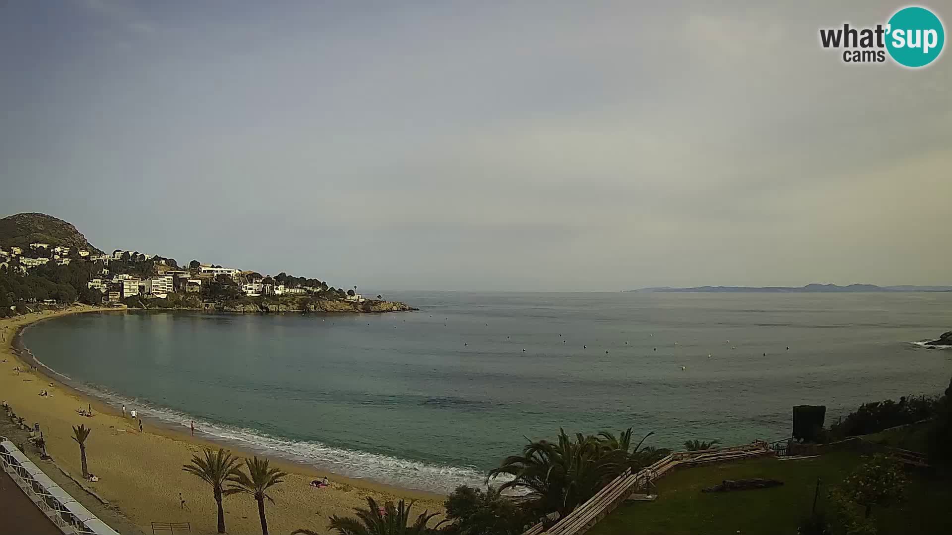 Platja de l’Almadrava Strand Webcam Roses – Costa Brava – Spanien