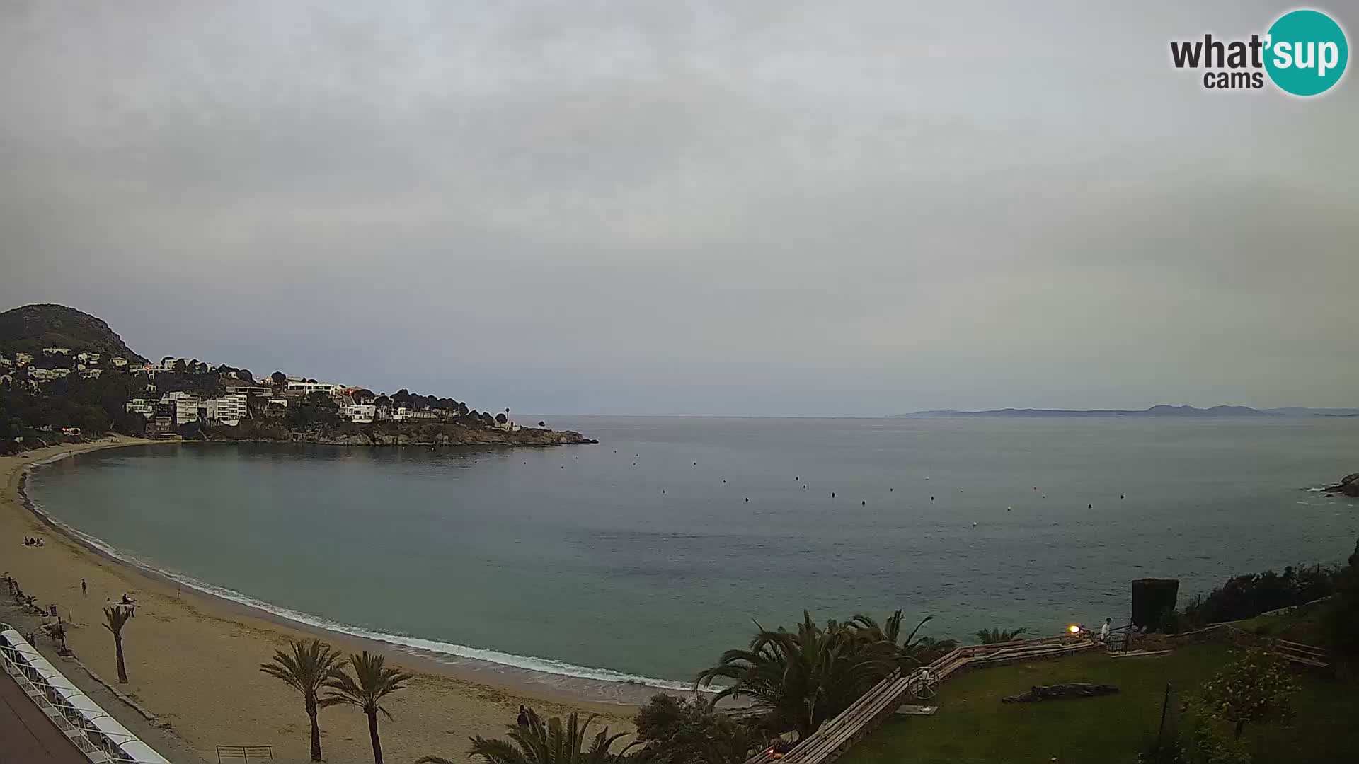 Playa de l’Almadrava camera en vivo Roses – Costa Brava – Espana