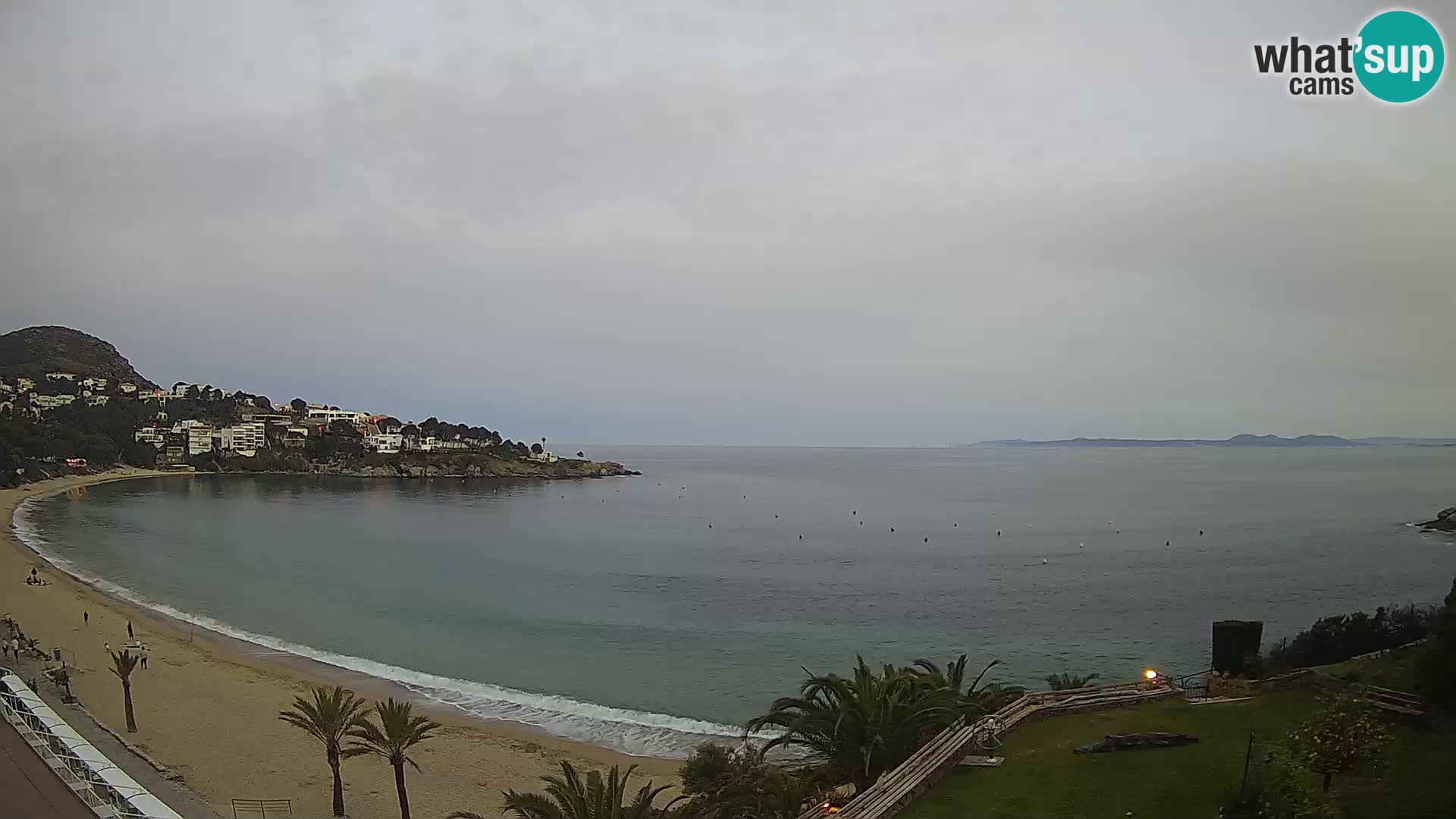 Plage de l’Almadrava Livecam Roses – Costa Brava – Espagne