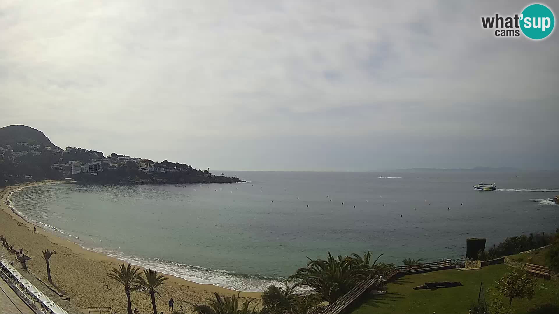 Platja de l’Almadrava Spiaggia Live Webcam Roses – Costa Brava – Spagna