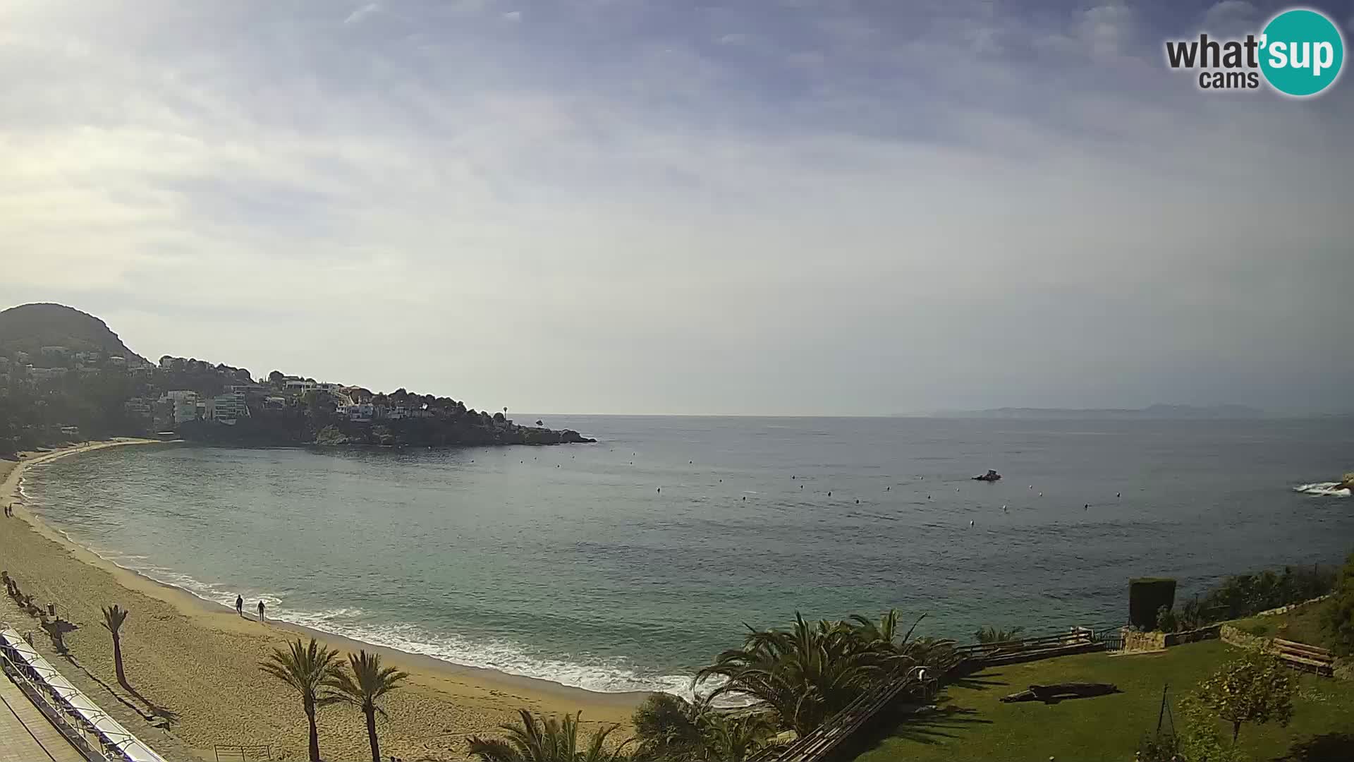 Plage de l’Almadrava Livecam Roses – Costa Brava – Espagne