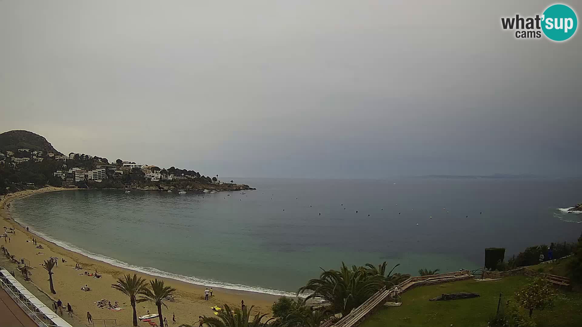 Platja de l’Almadrava beach Live Webcam Roses – Costa Brava – Spain