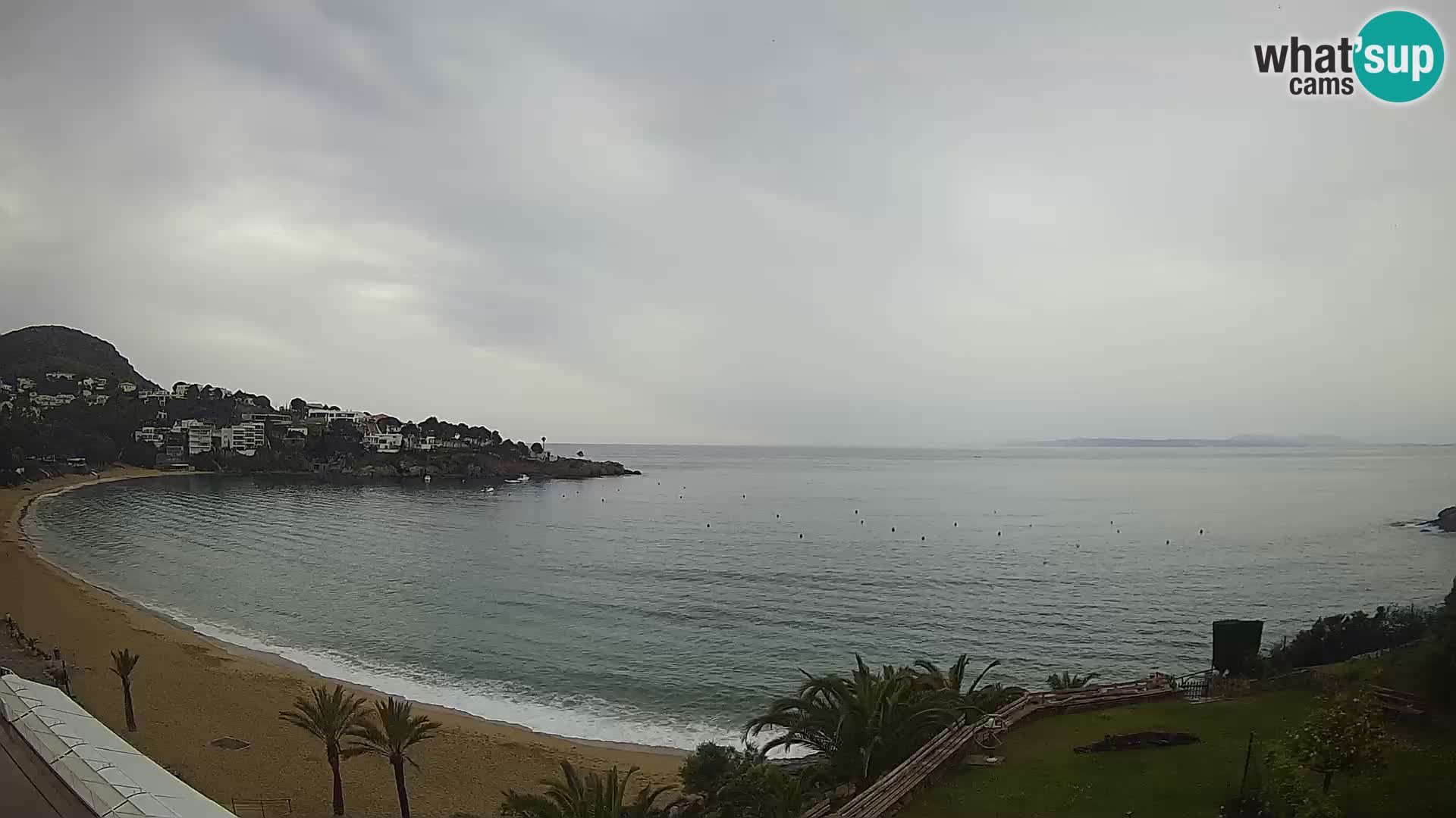 Platja de l’Almadrava Strand Webcam Roses – Costa Brava – Spanien