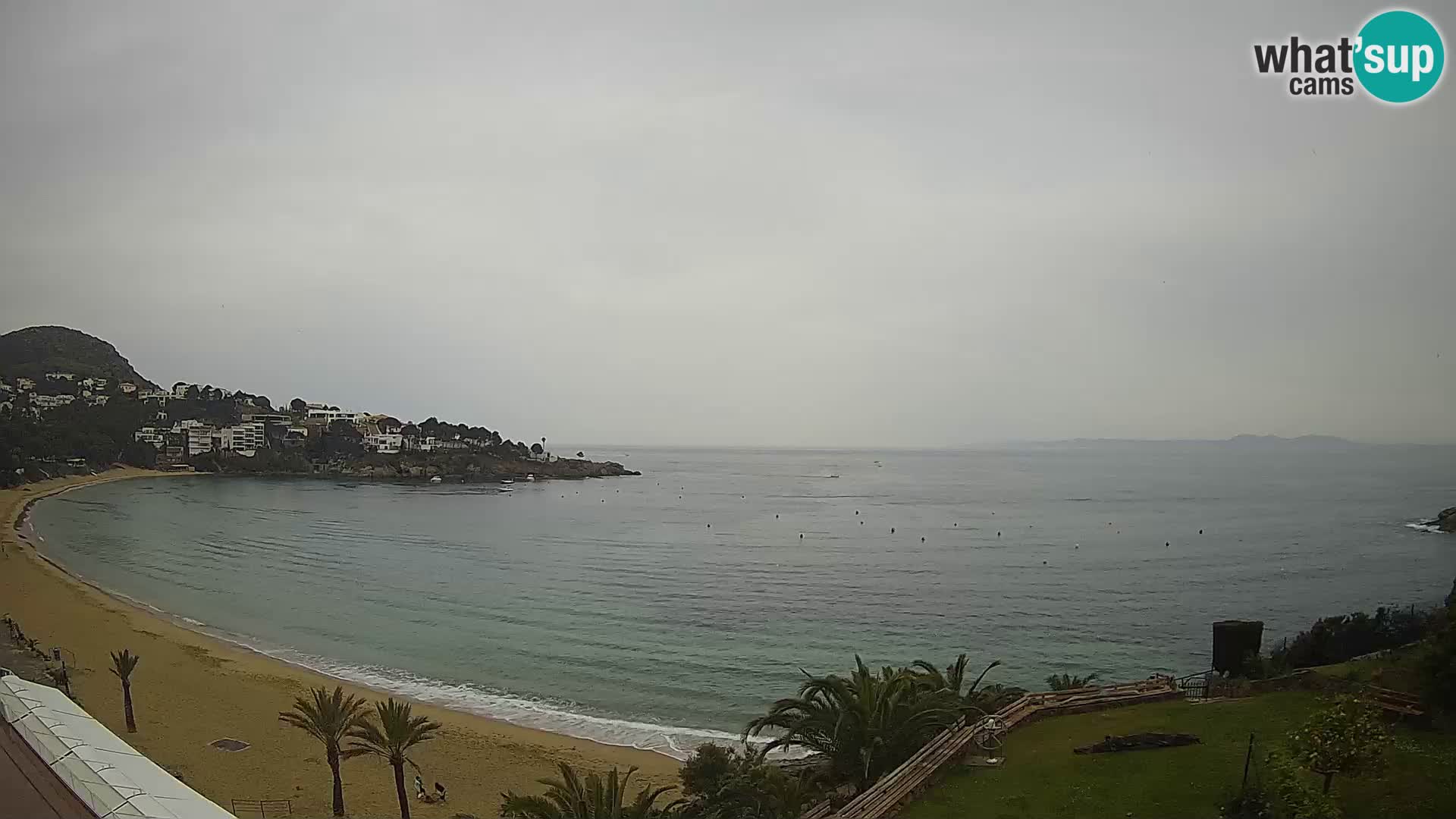 Platja de l’Almadrava beach Live Webcam Roses – Costa Brava – Spain