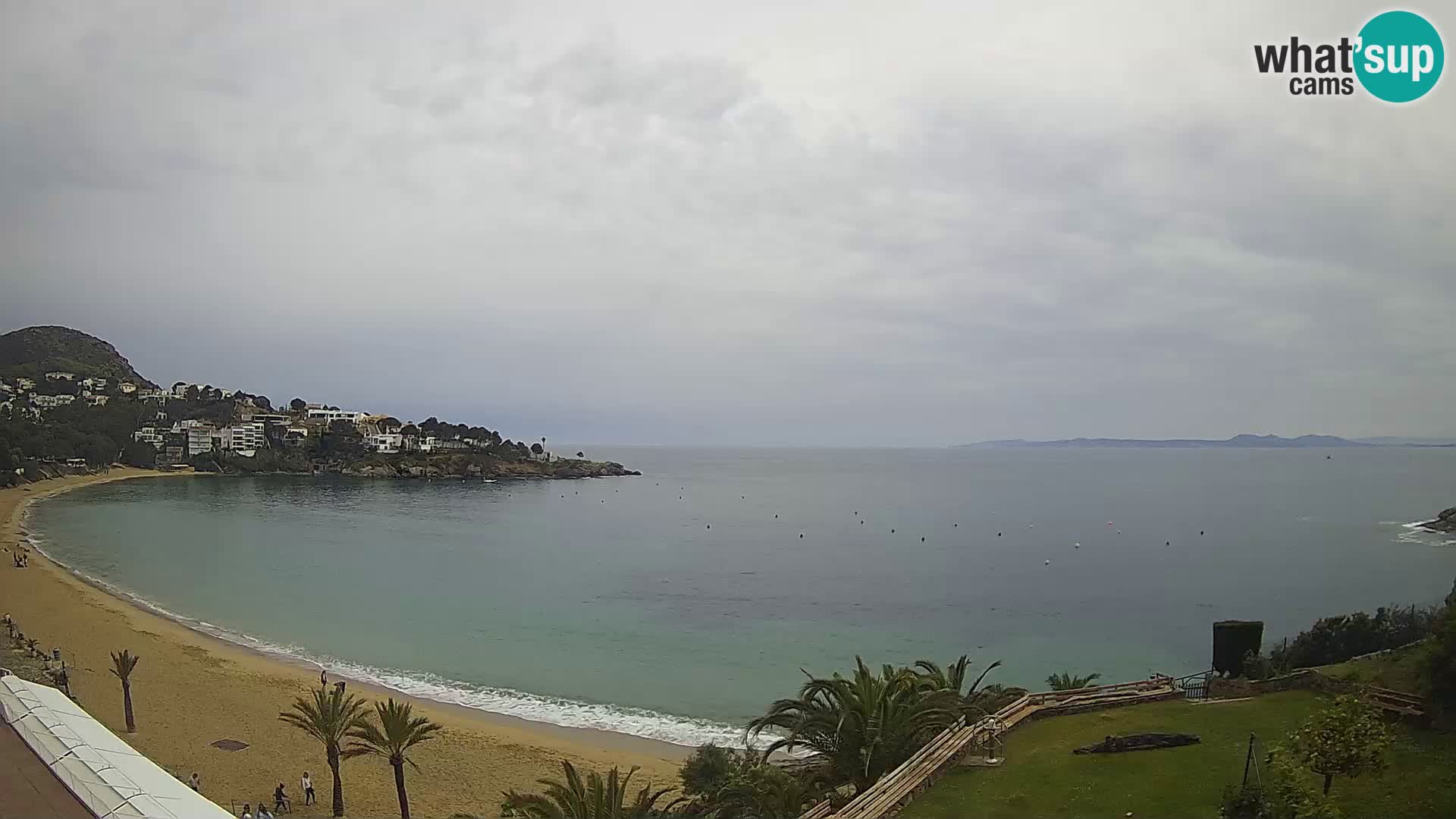 Playa de l’Almadrava camera en vivo Roses – Costa Brava – Espana