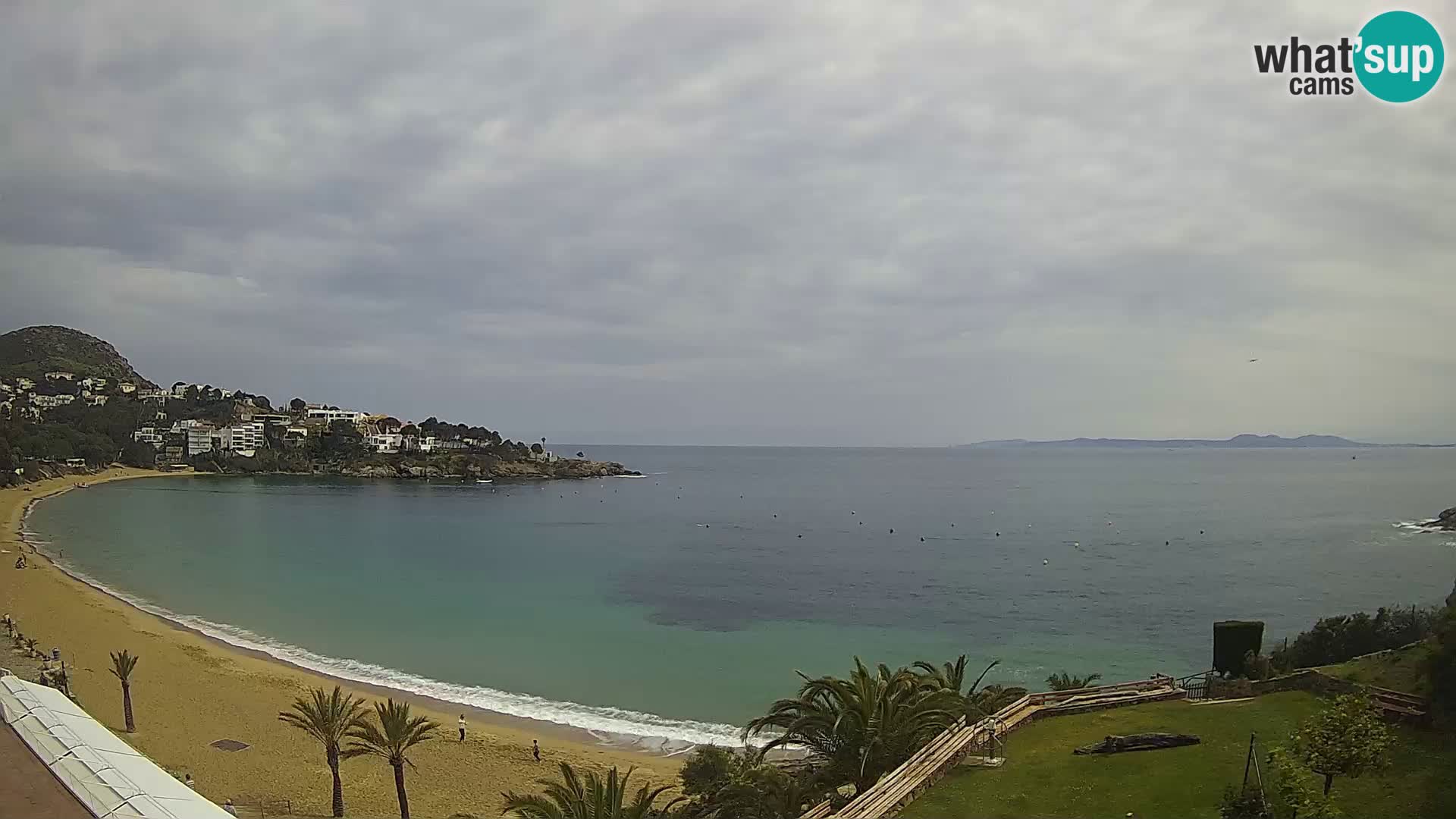 Plage de l’Almadrava Livecam Roses – Costa Brava – Espagne