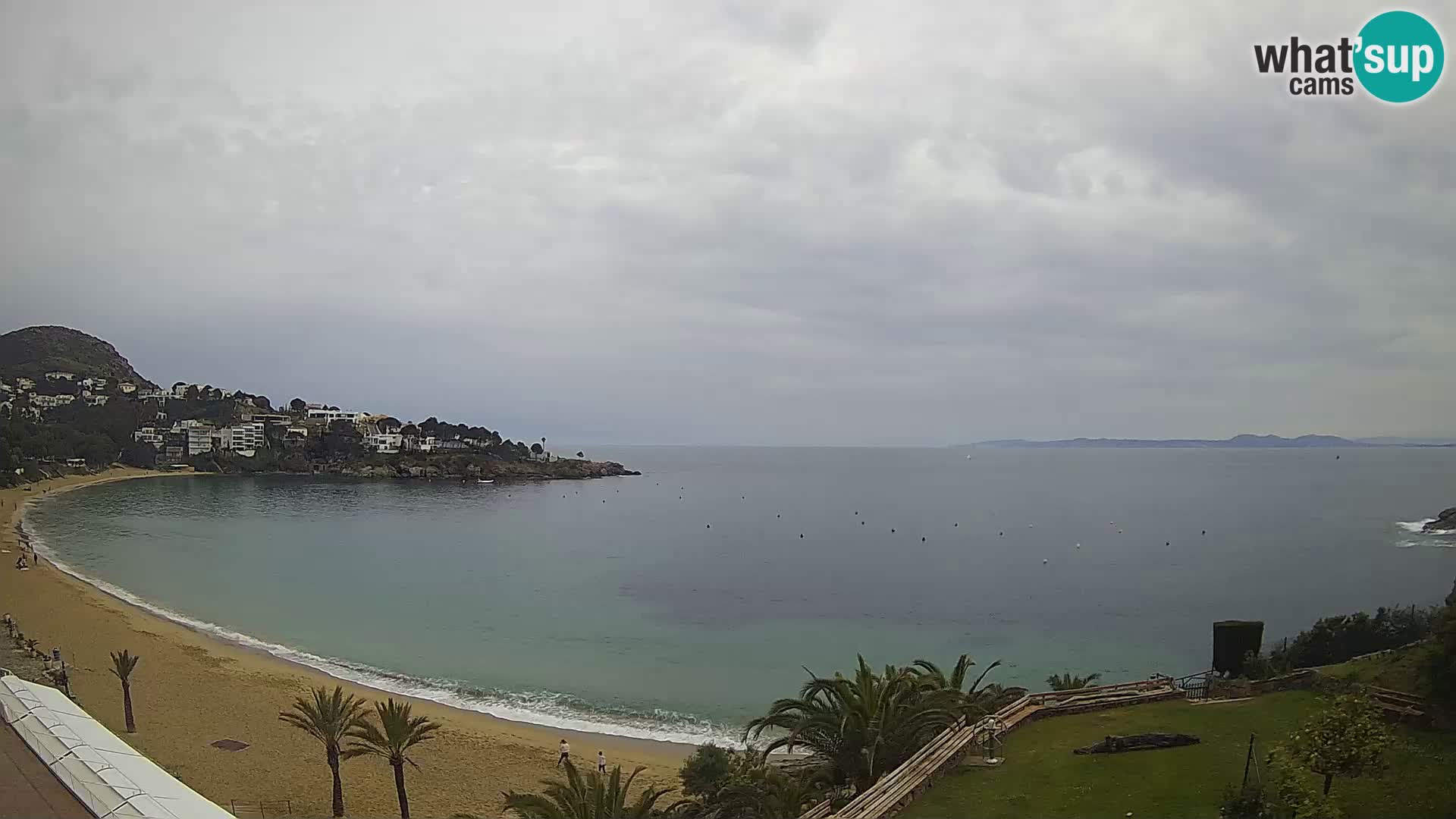 Playa de l’Almadrava camera en vivo Roses – Costa Brava – Espana
