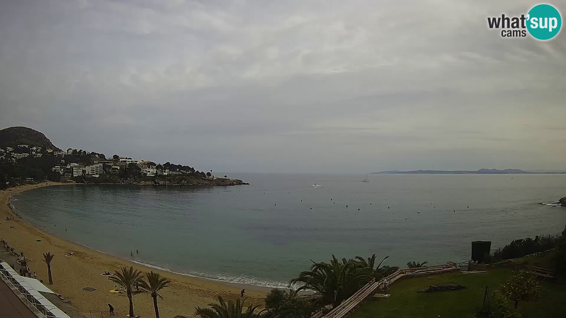 Platja de l’Almadrava beach Live Webcam Roses – Costa Brava – Spain