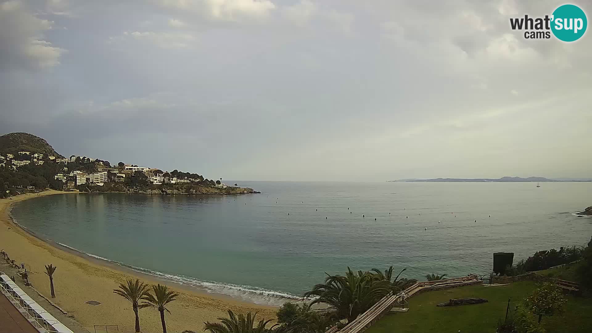 Platja de l’Almadrava Strand Webcam Roses – Costa Brava – Spanien