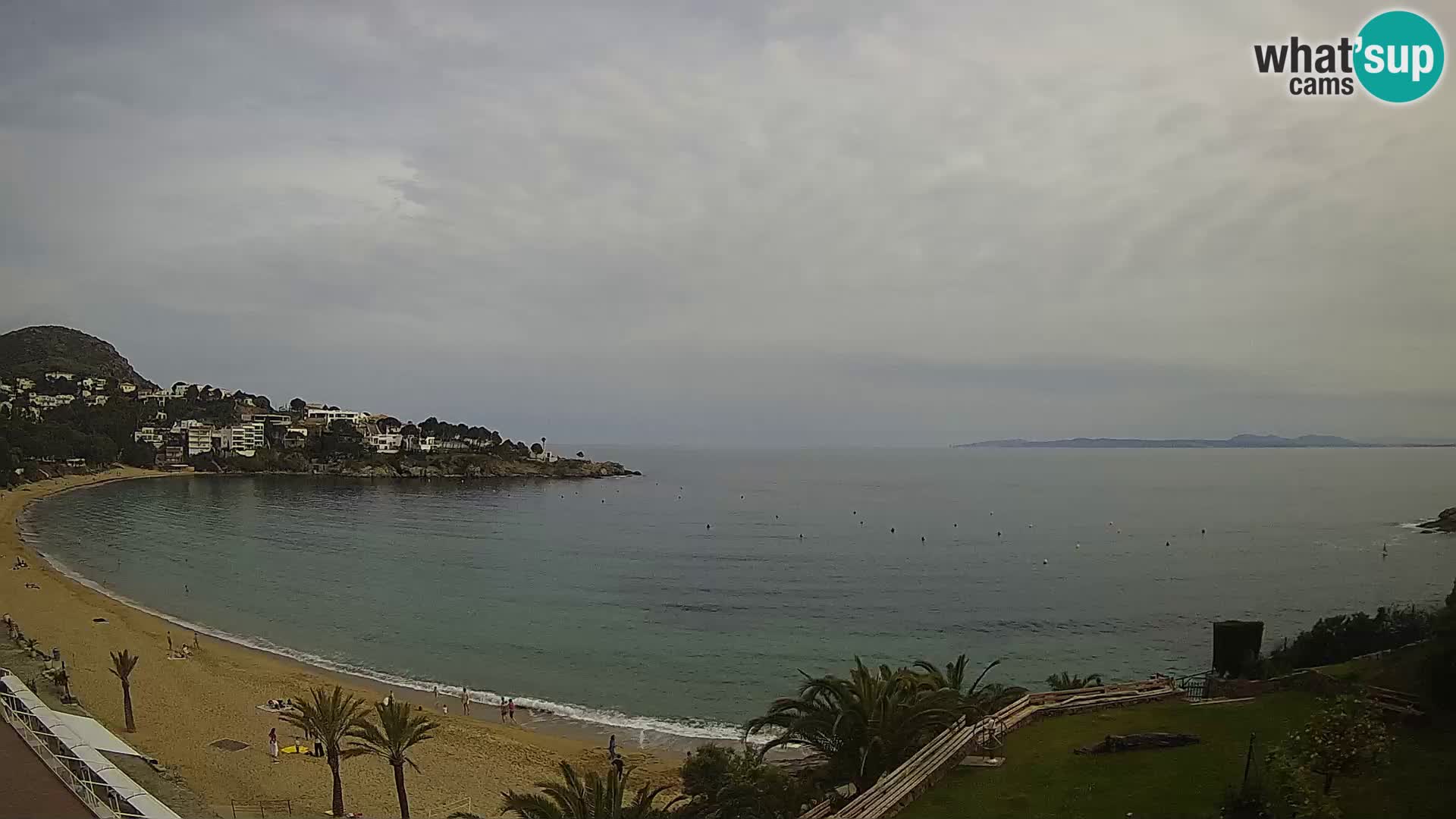 Plaža de l’Almadrava web kamera Roses – Costa Brava – Španjolska
