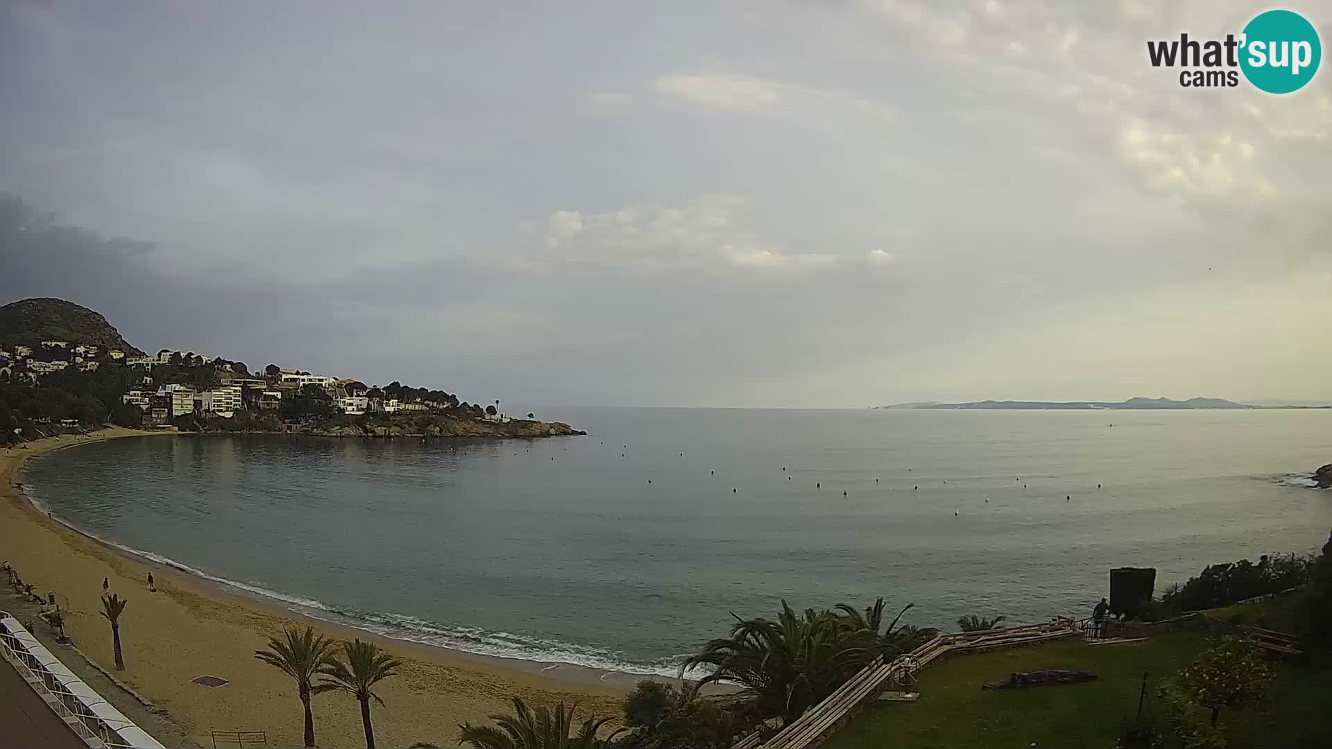 Platja de l’Almadrava Strand Webcam Roses – Costa Brava – Spanien