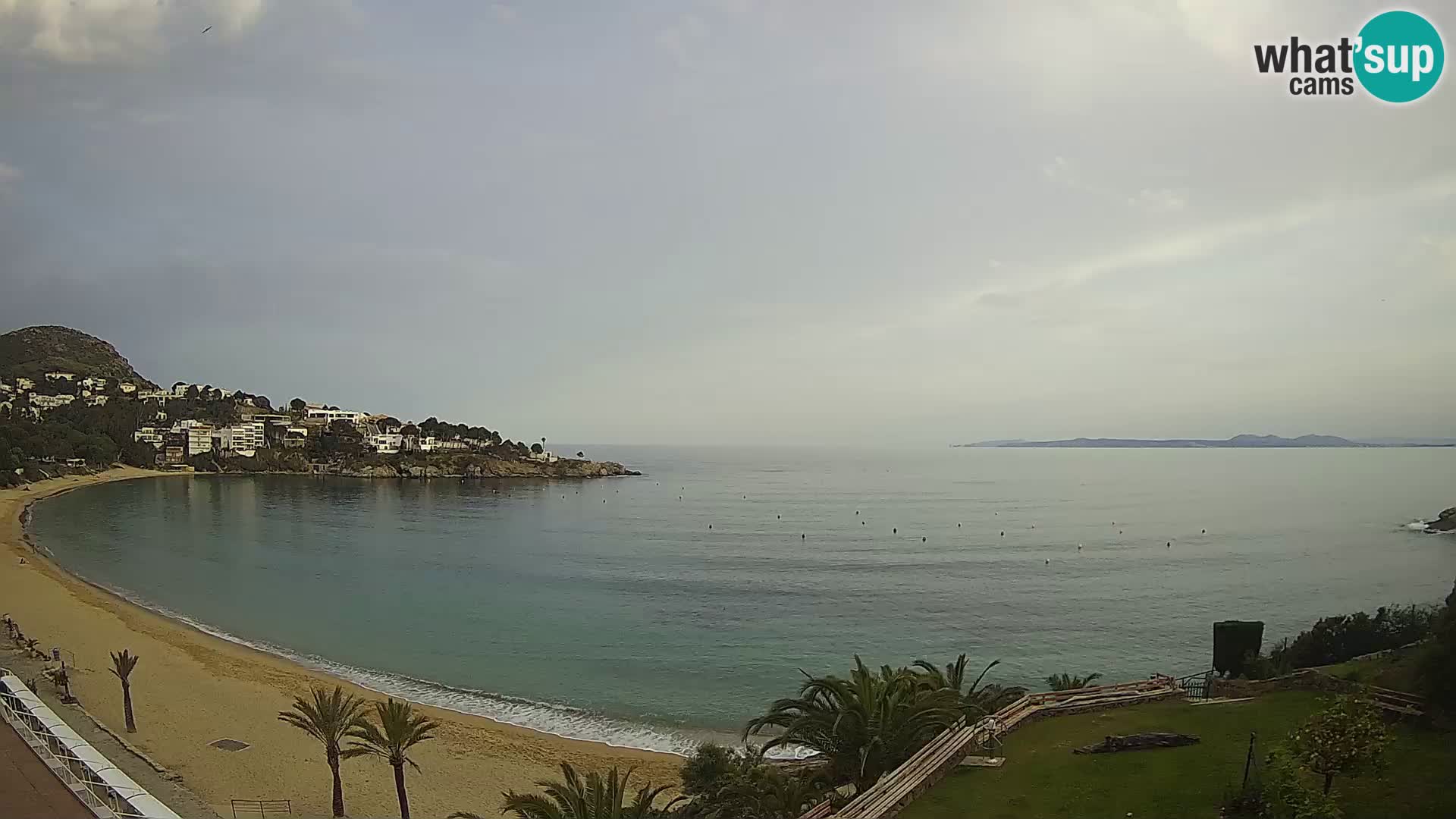 Playa de l’Almadrava camera en vivo Roses – Costa Brava – Espana