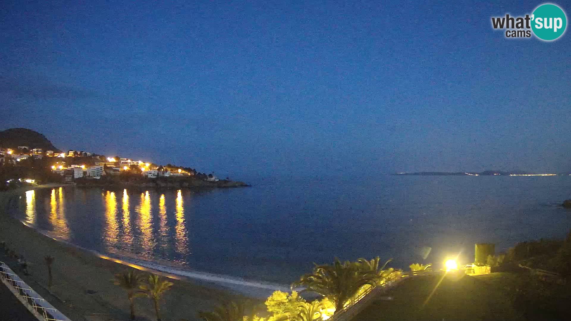 Platja de l’Almadrava Strand Webcam Roses – Costa Brava – Spanien