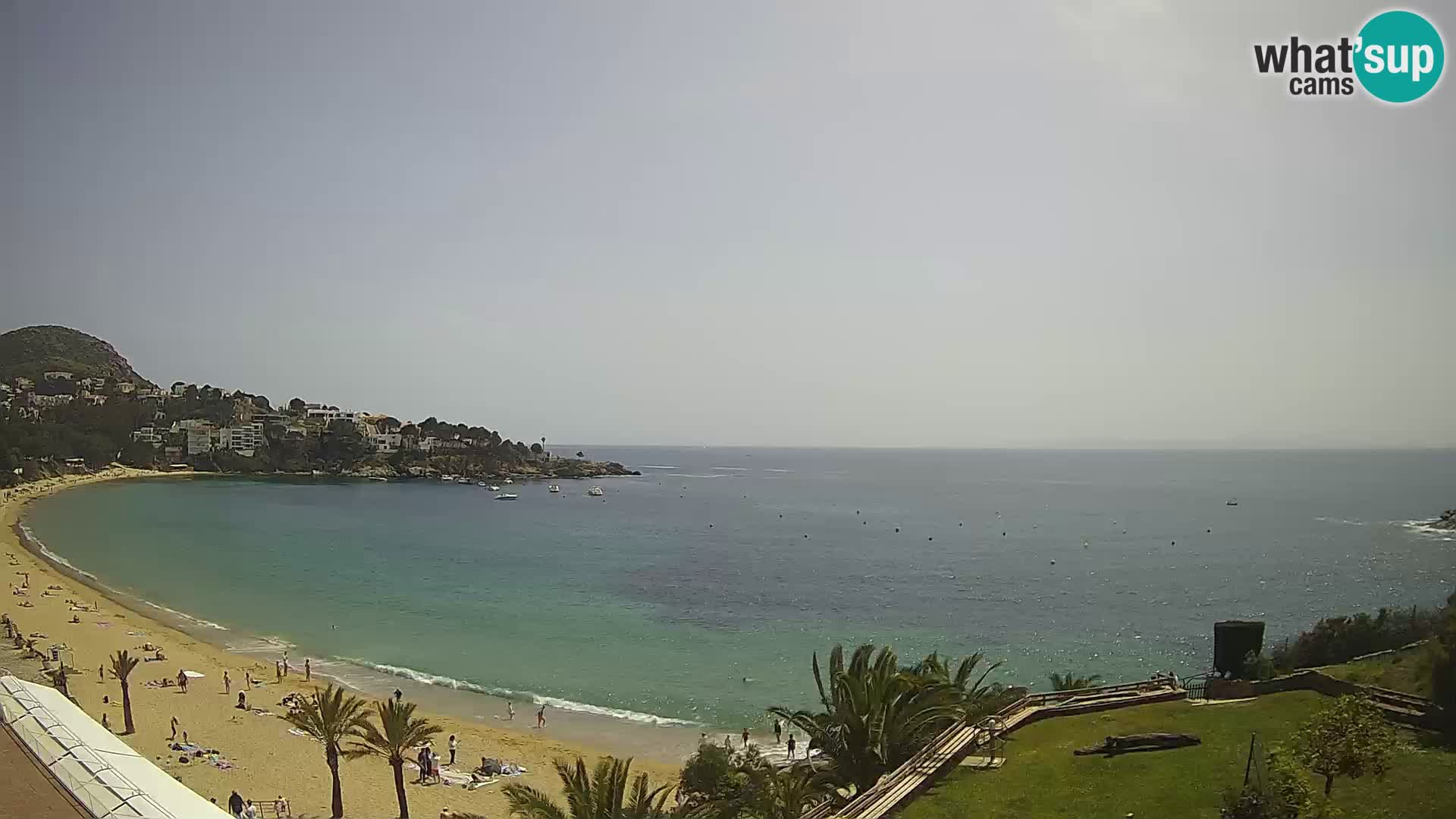 Platja de l’Almadrava Strand Webcam Roses – Costa Brava – Spanien