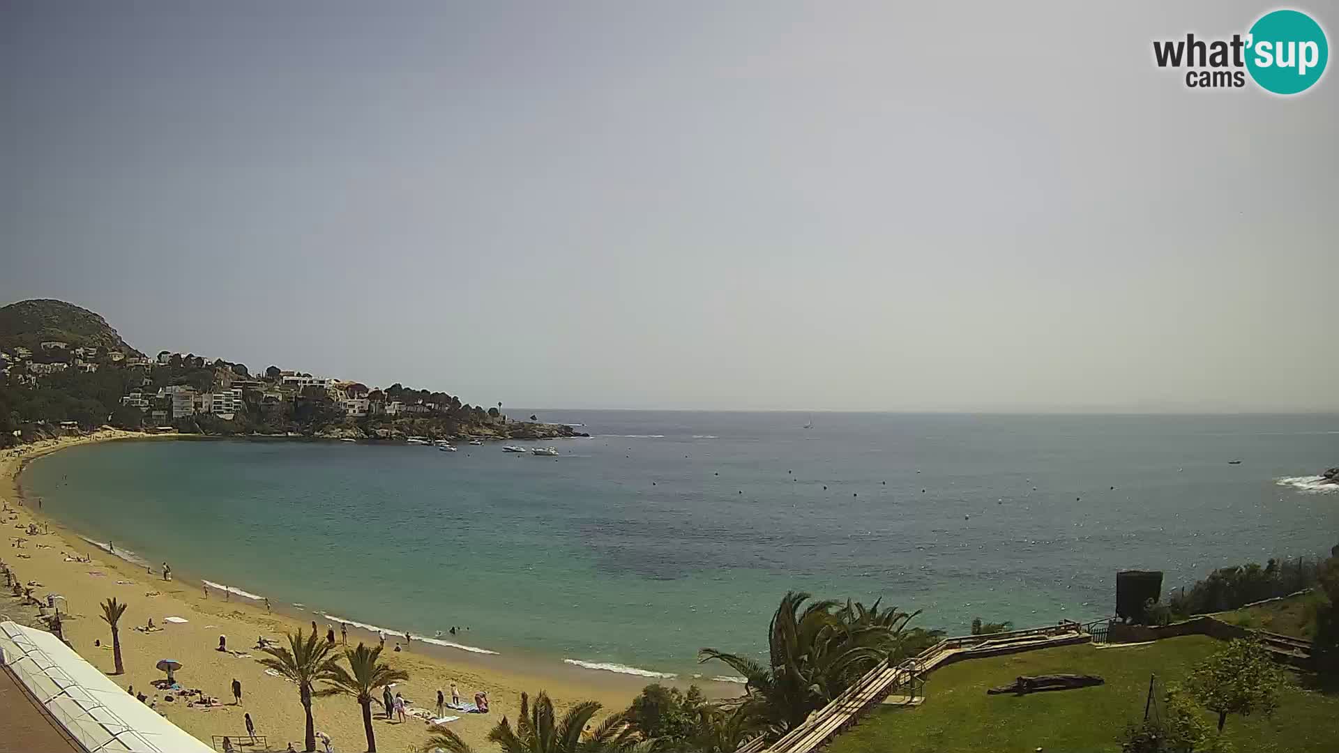 Platja de l’Almadrava Spiaggia Live Webcam Roses – Costa Brava – Spagna