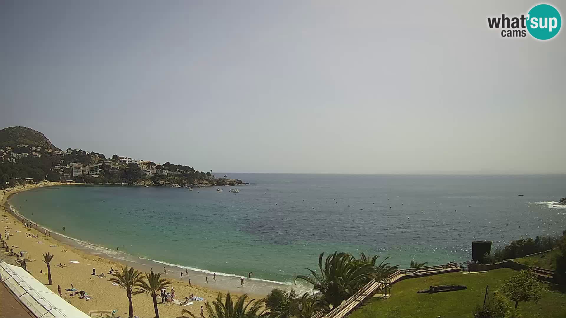 Plaža de l’Almadrava web kamera Roses – Costa Brava – Španjolska