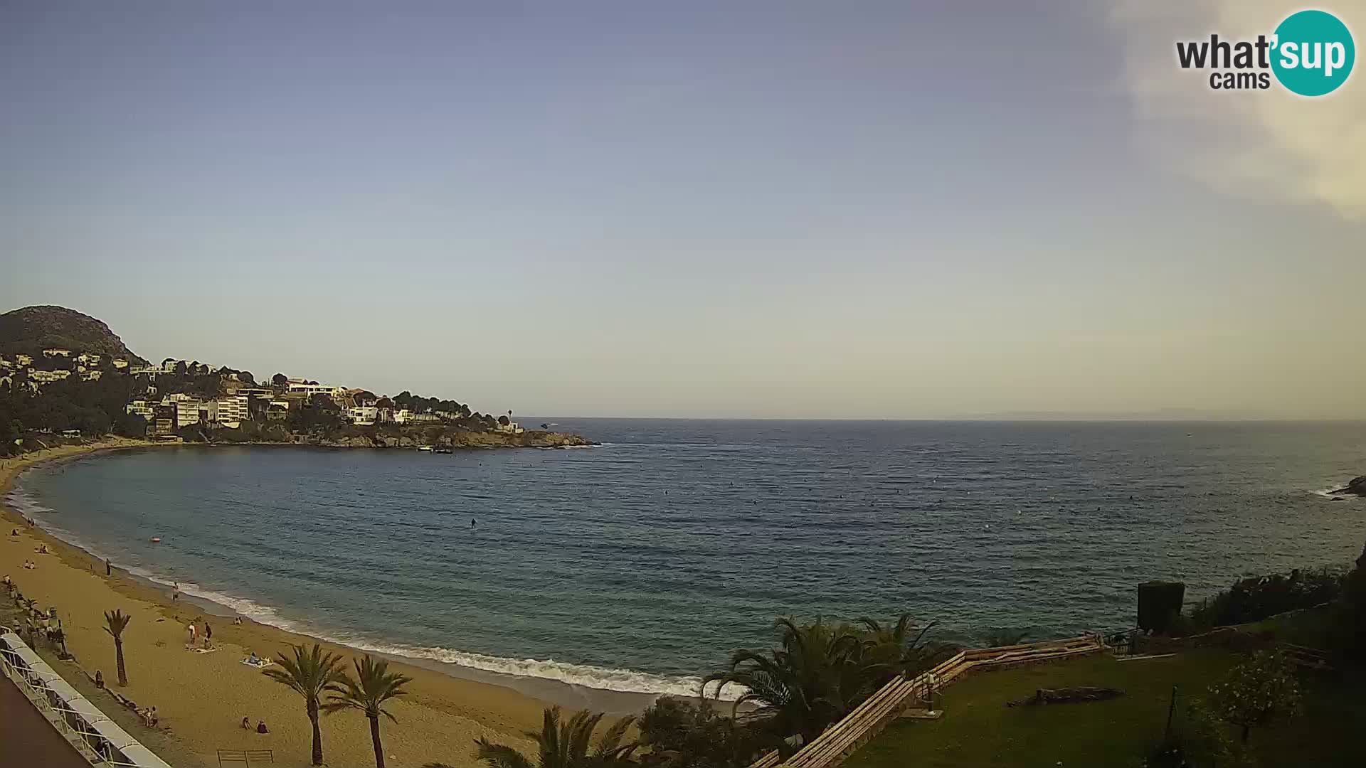 Playa de l’Almadrava camera en vivo Roses – Costa Brava – Espana