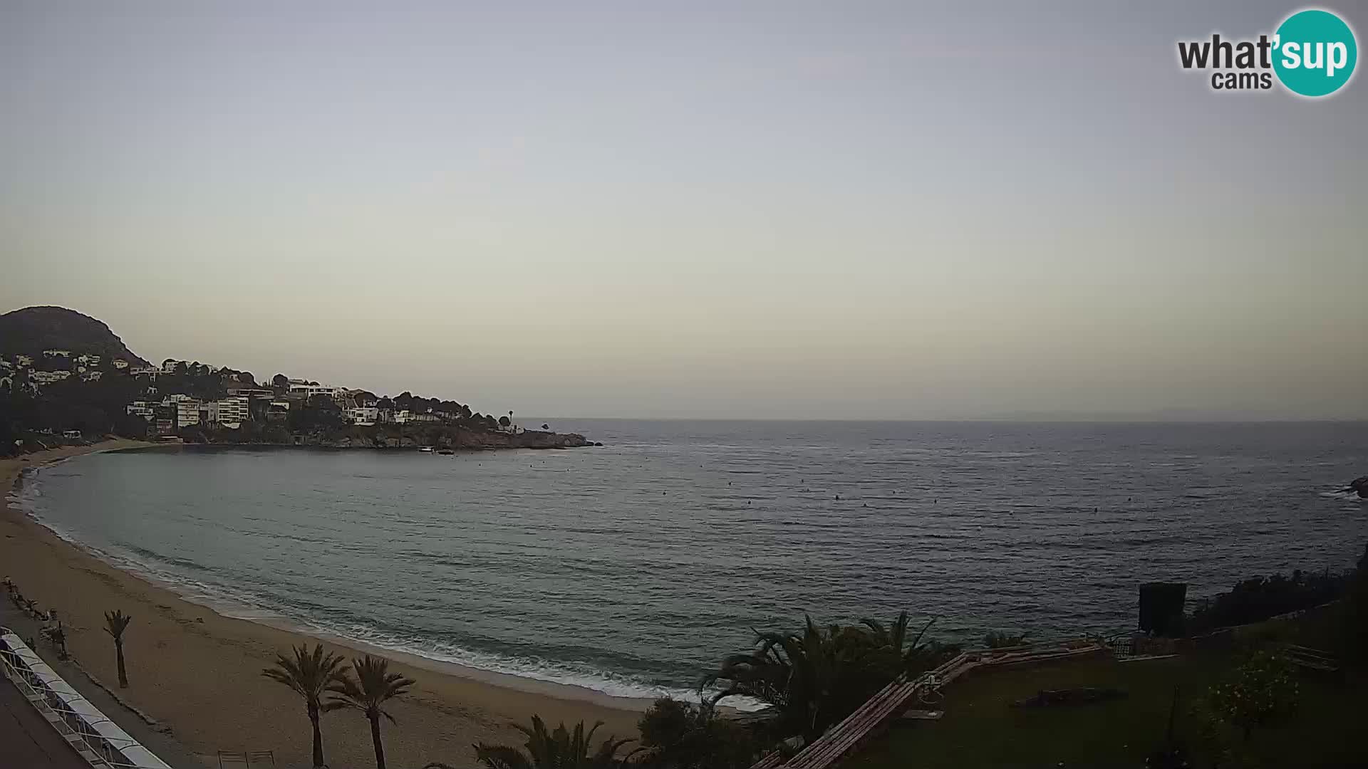 Plaža de l’Almadrava Spletna kamera Roses – Costa Brava – Španija