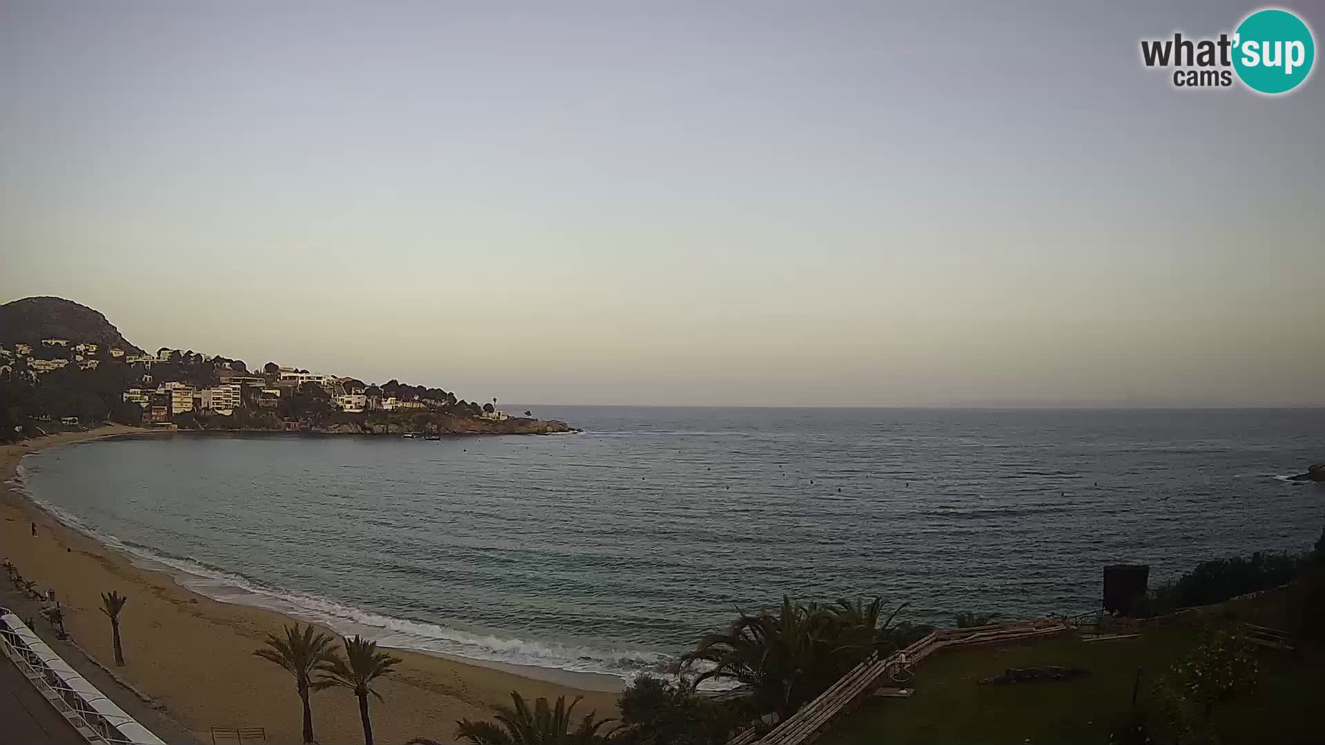 Platja de l’Almadrava beach Live Webcam Roses – Costa Brava – Spain