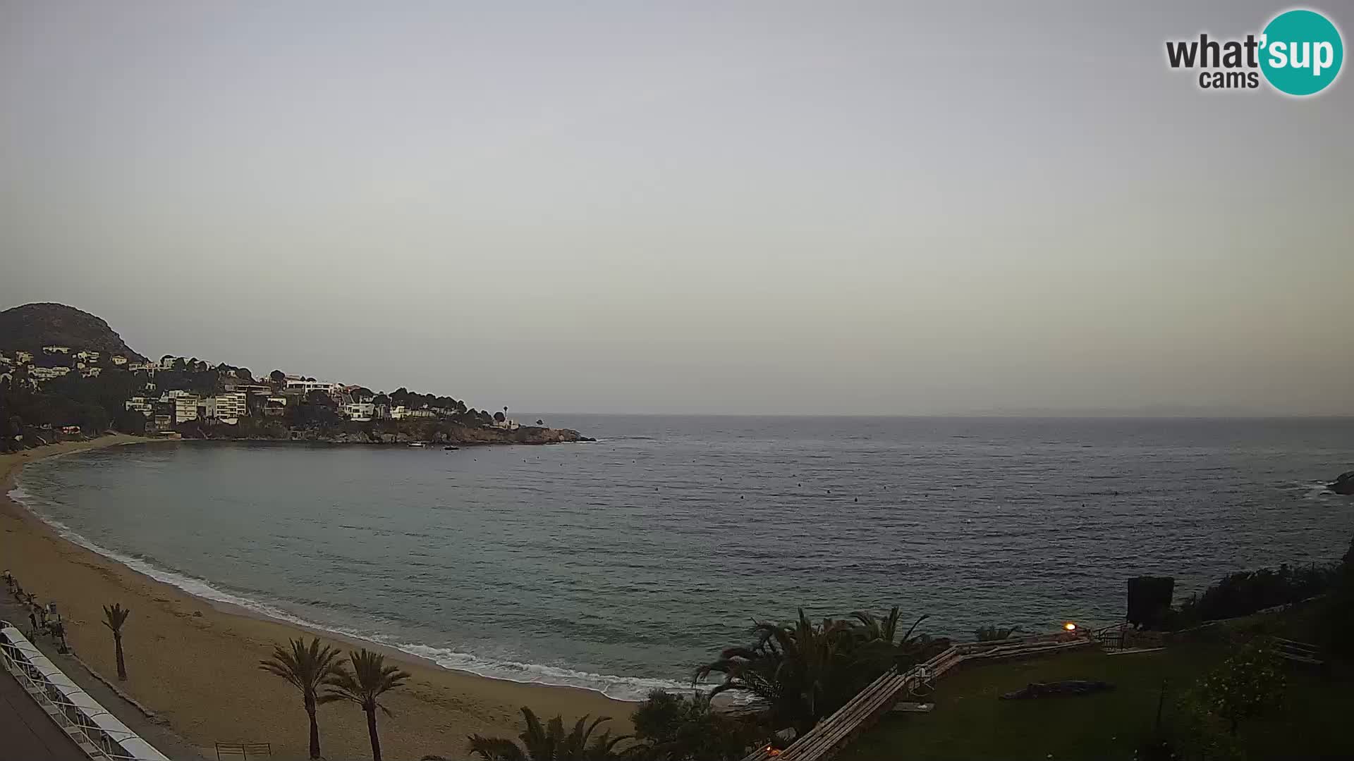 Platja de l’Almadrava beach Live Webcam Roses – Costa Brava – Spain
