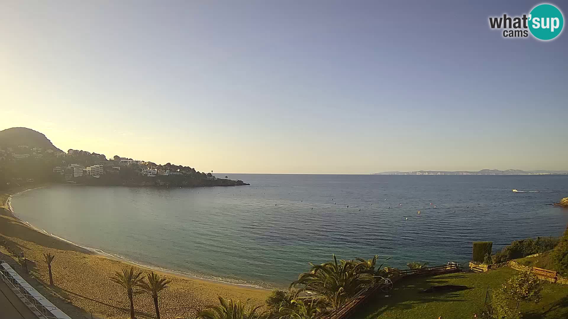 Plaža de l’Almadrava web kamera Roses – Costa Brava – Španjolska