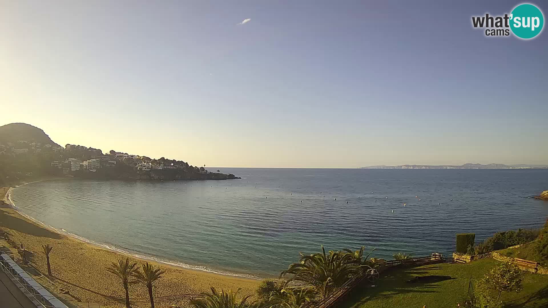 Plaža de l’Almadrava web kamera Roses – Costa Brava – Španjolska