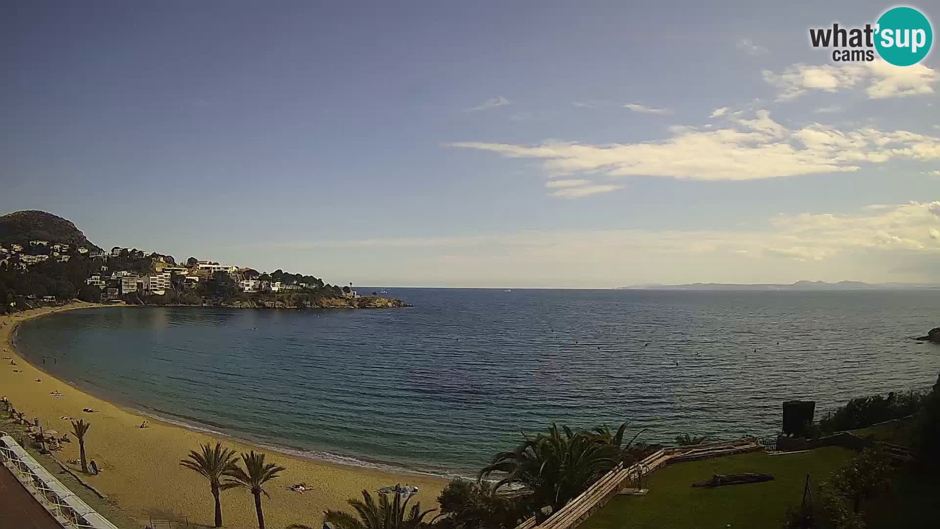 Plaža de l’Almadrava web kamera Roses – Costa Brava – Španjolska