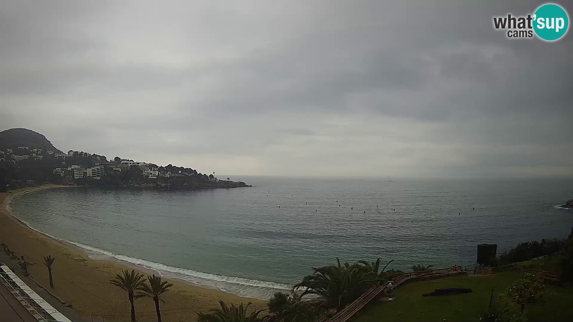 Plage de l’Almadrava Livecam Roses – Costa Brava – Espagne