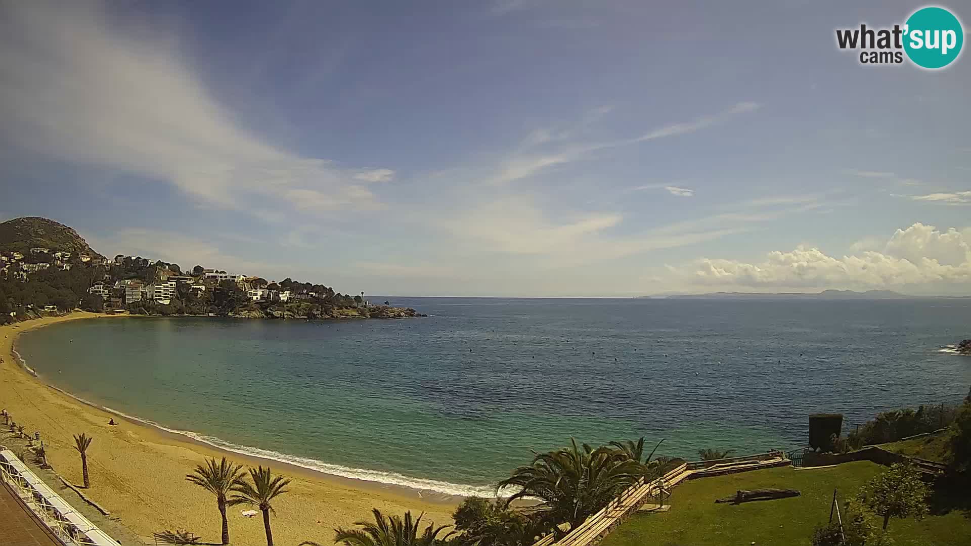 Platja de l’Almadrava Spiaggia Live Webcam Roses – Costa Brava – Spagna