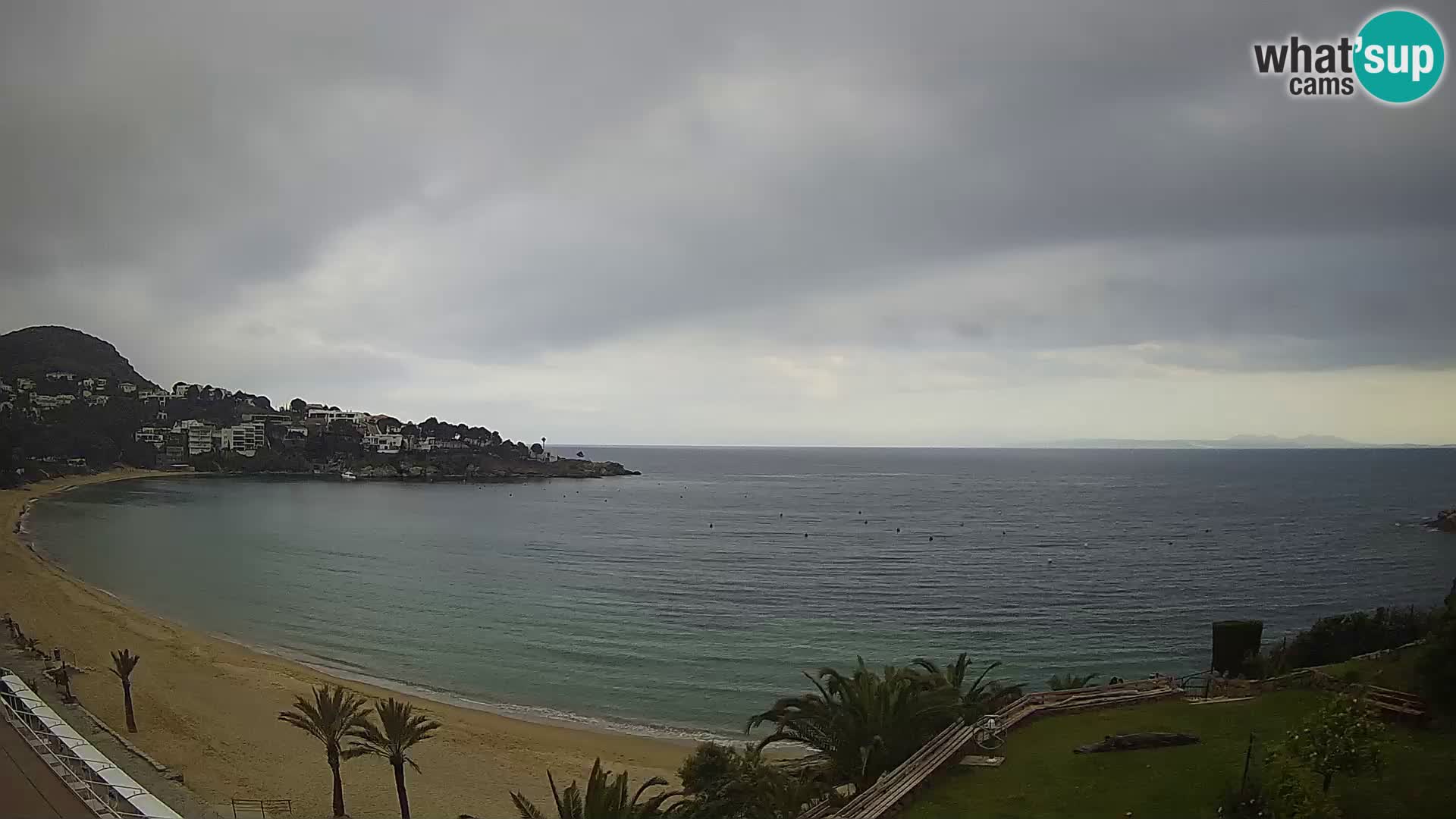 Platja de l’Almadrava beach Live Webcam Roses – Costa Brava – Spain