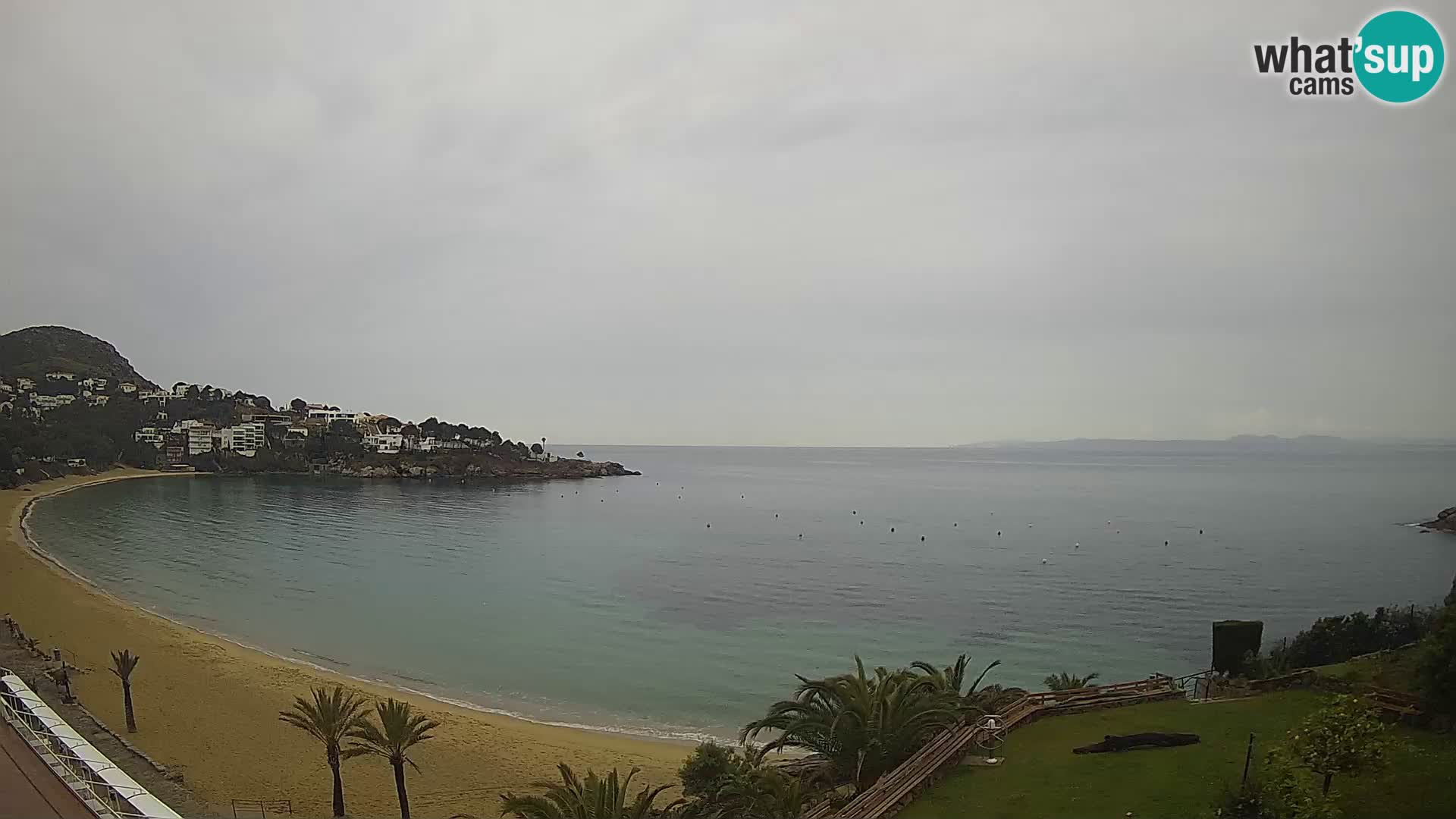 Playa de l’Almadrava camera en vivo Roses – Costa Brava – Espana