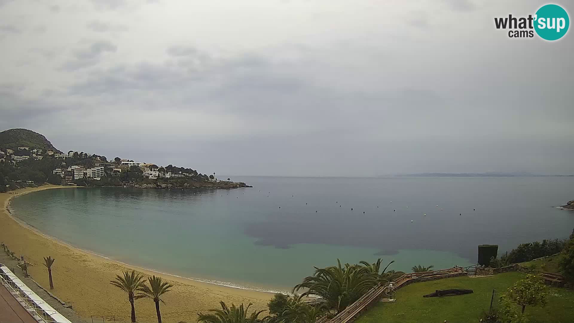 Plage de l’Almadrava Livecam Roses – Costa Brava – Espagne