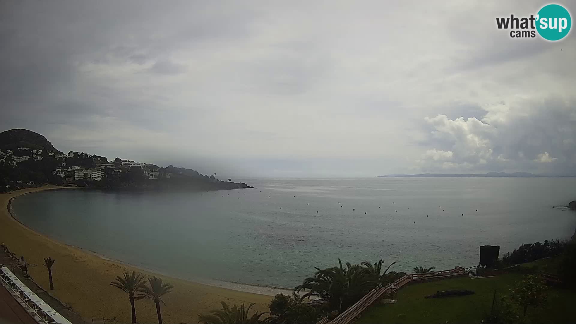 Playa de l’Almadrava camera en vivo Roses – Costa Brava – Espana