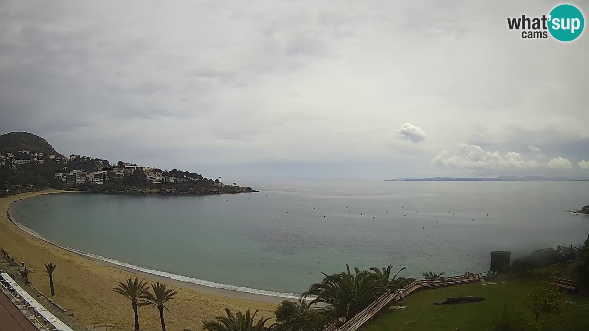 Platja de l’Almadrava Strand Webcam Roses – Costa Brava – Spanien