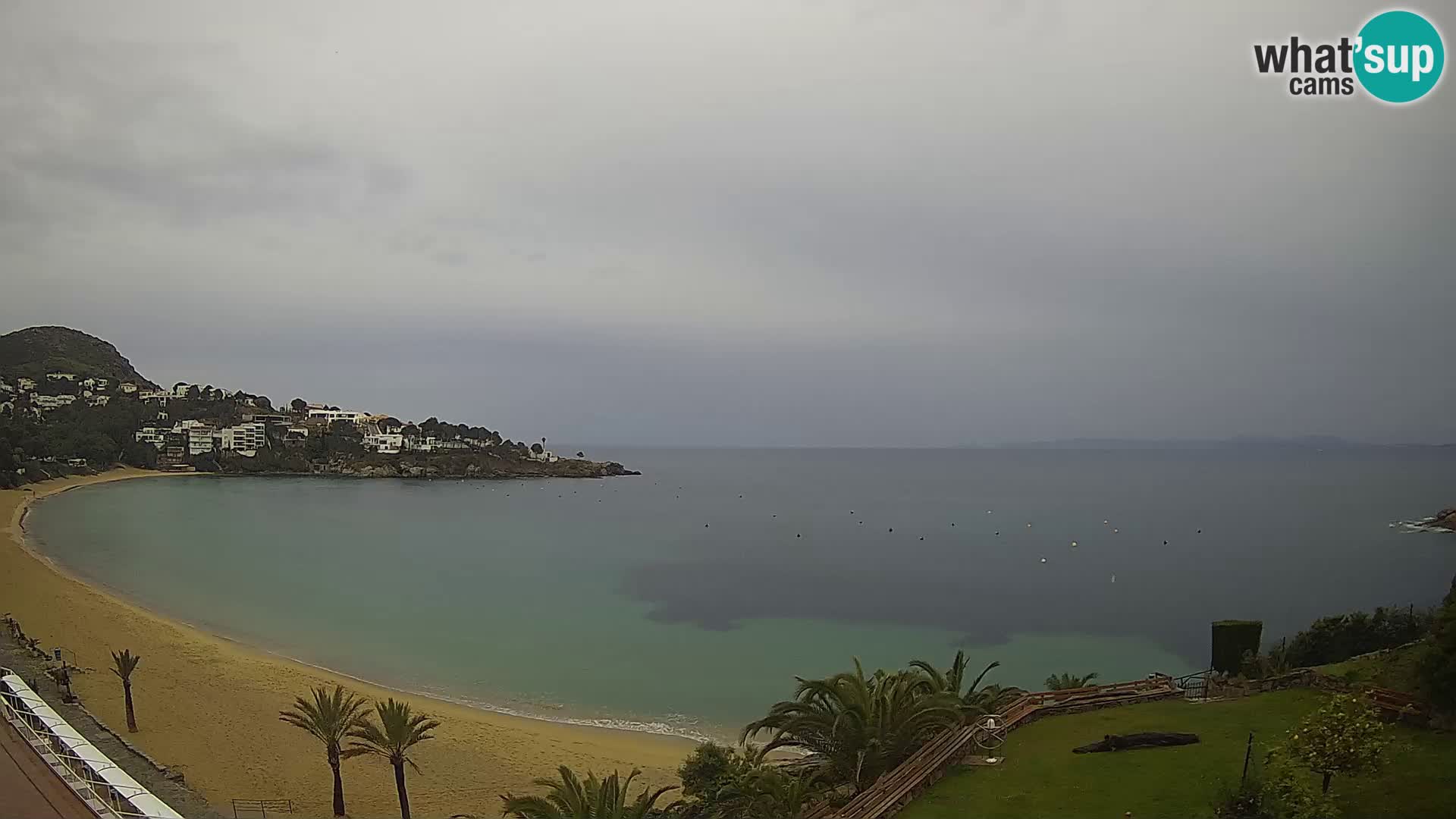 Platja de l’Almadrava Strand Webcam Roses – Costa Brava – Spanien