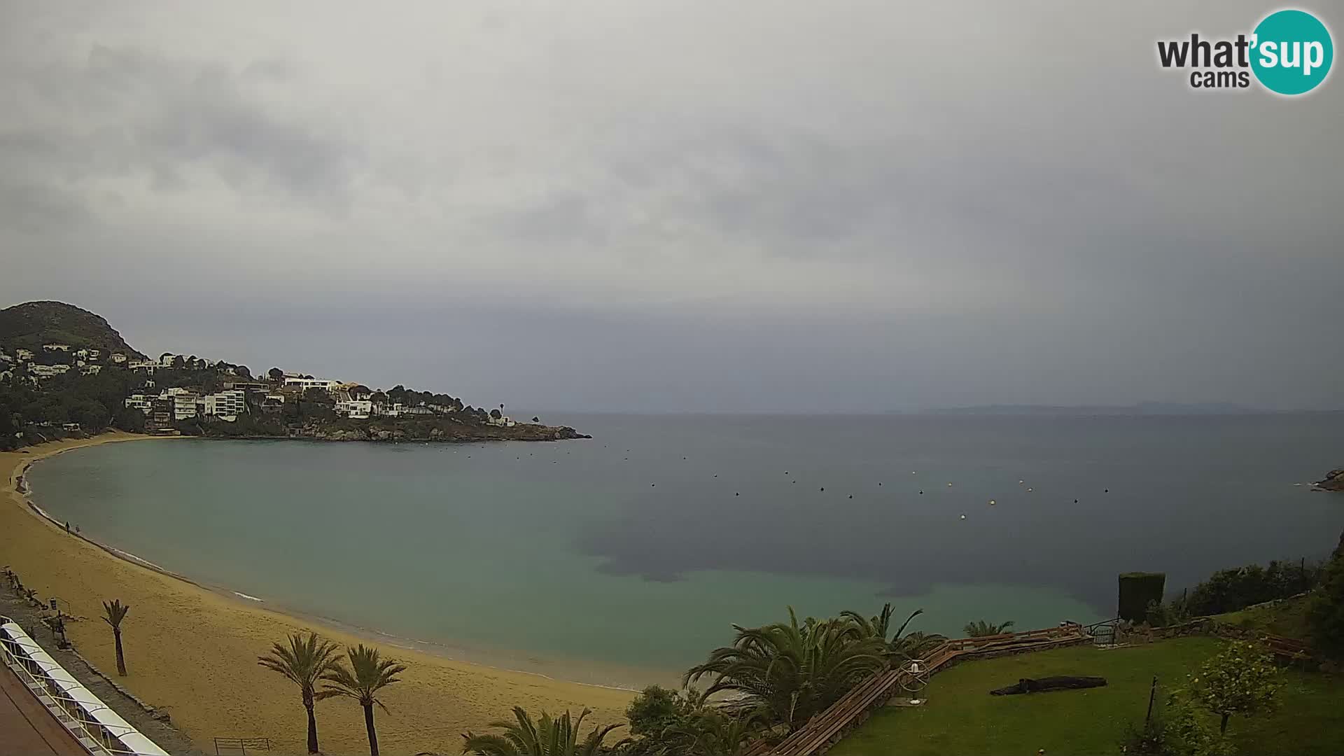 Playa de l’Almadrava camera en vivo Roses – Costa Brava – Espana