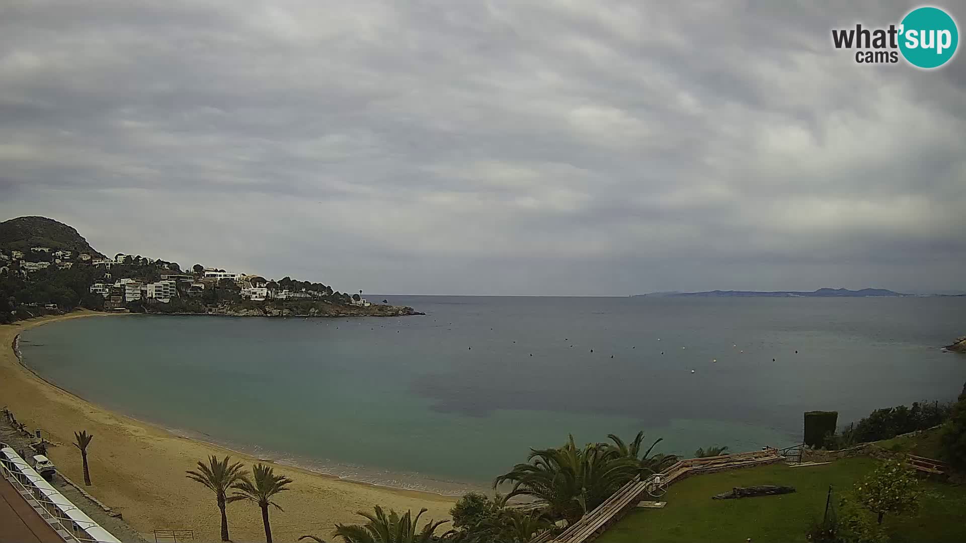 Playa de l’Almadrava camera en vivo Roses – Costa Brava – Espana