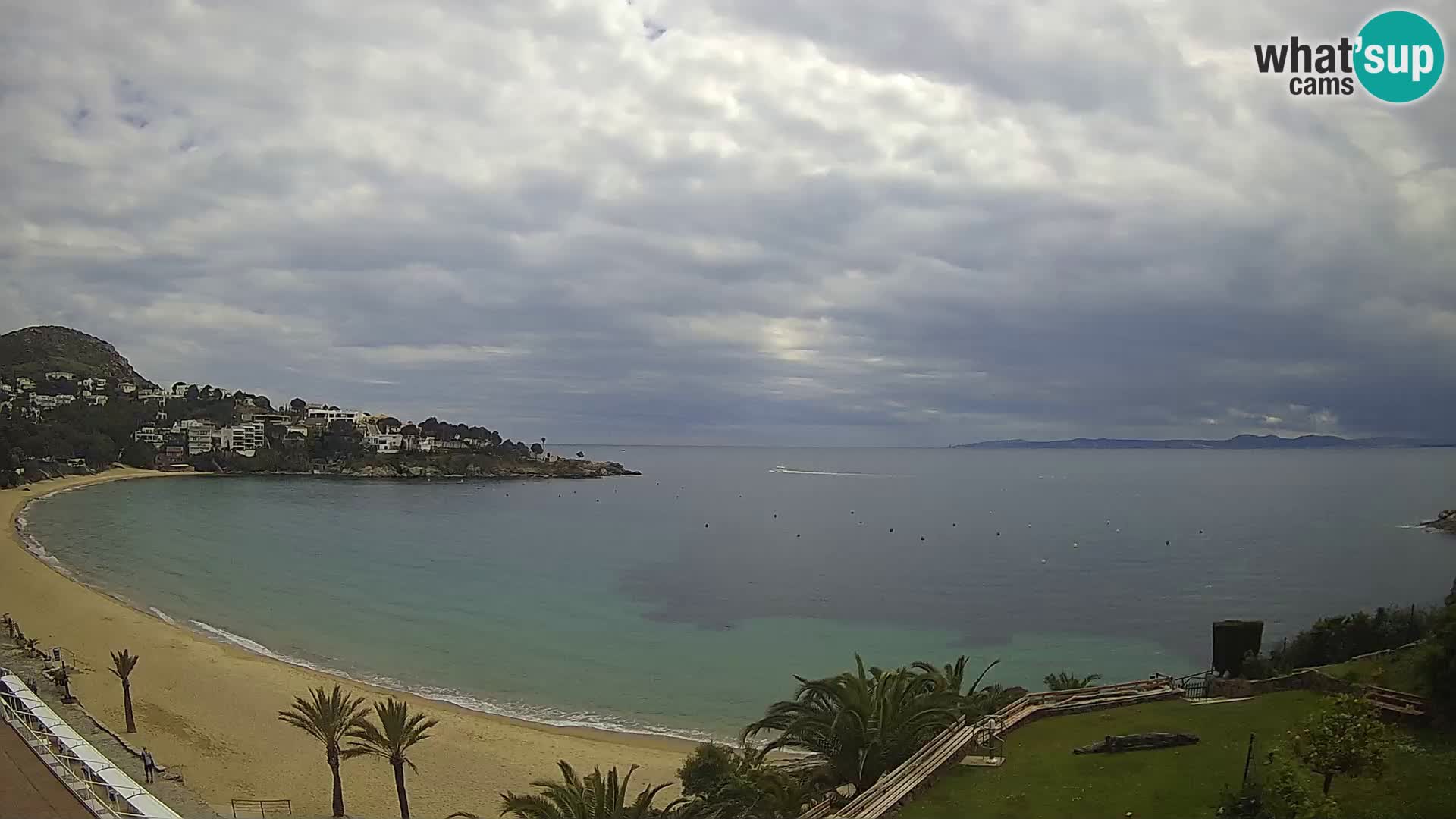 Platja de l’Almadrava Strand Webcam Roses – Costa Brava – Spanien