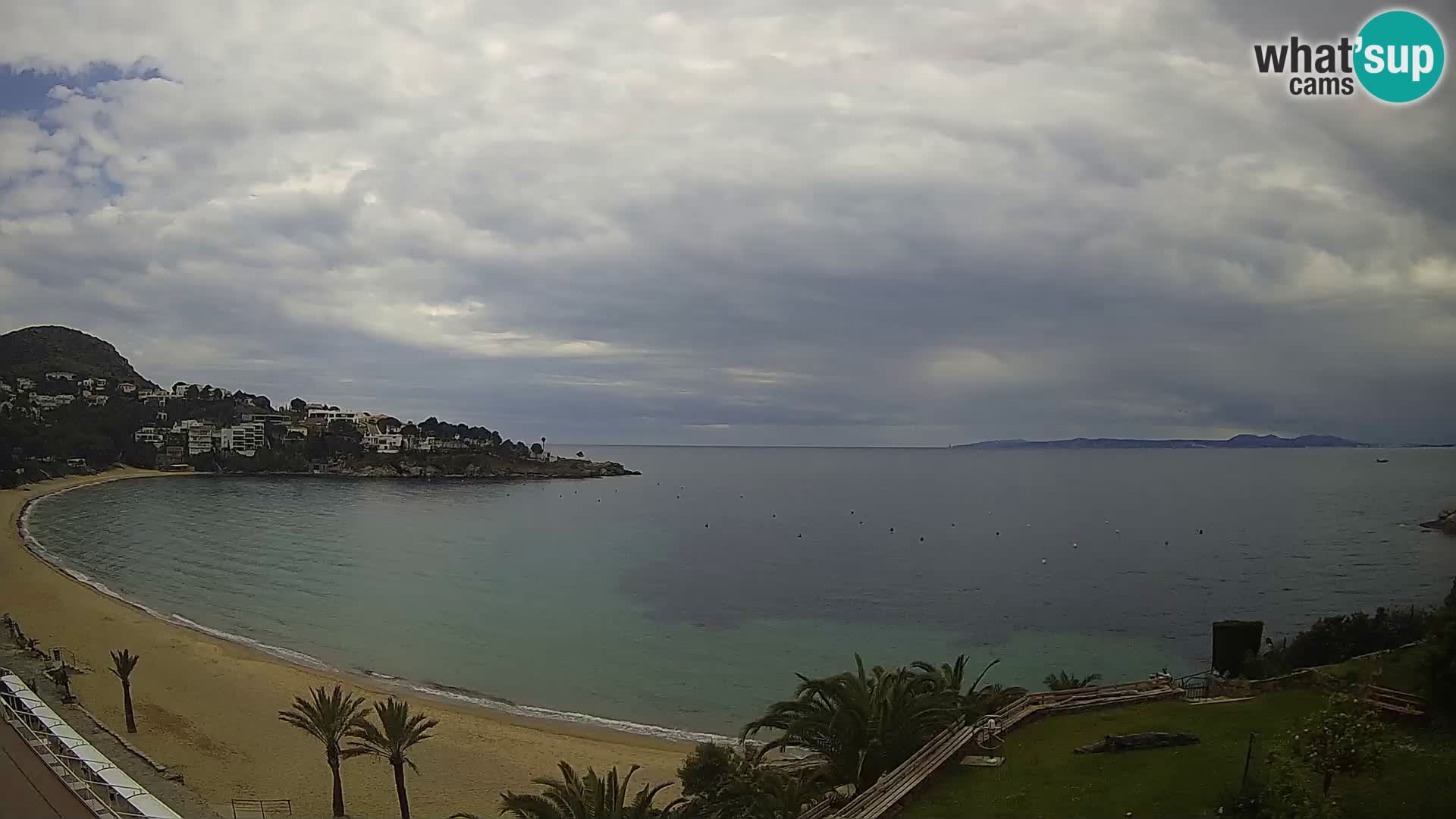 Platja de l’Almadrava Strand Webcam Roses – Costa Brava – Spanien