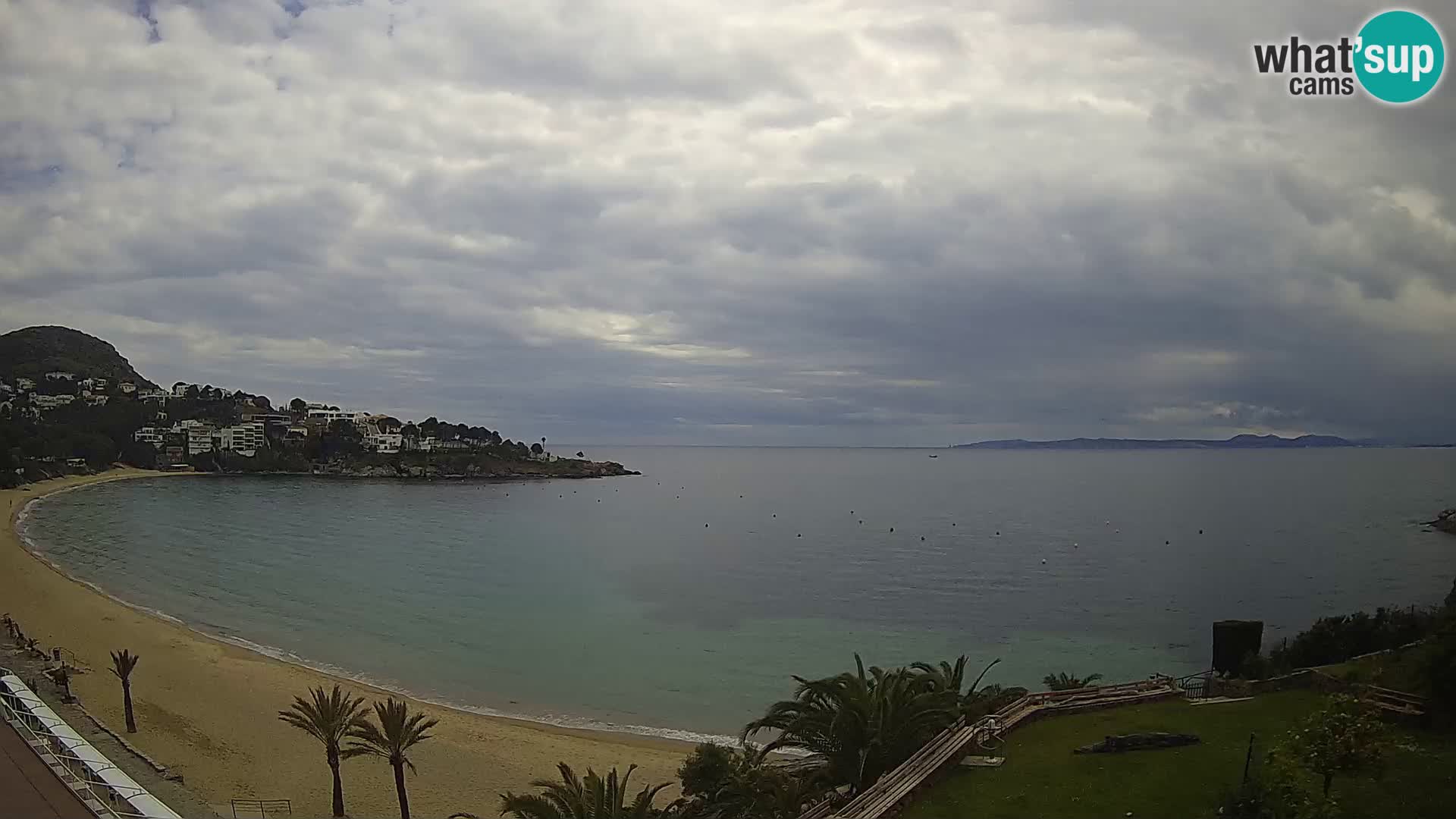 Plage de l’Almadrava Livecam Roses – Costa Brava – Espagne