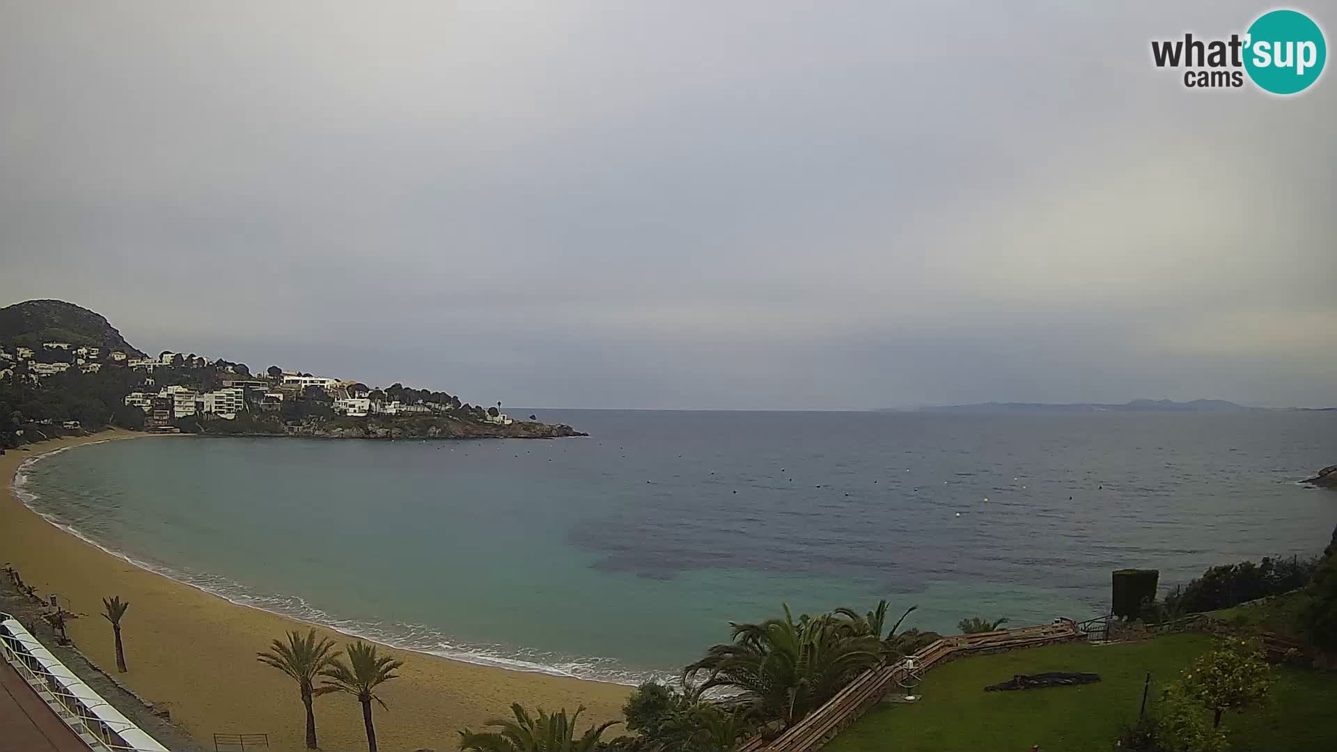 Platja de l’Almadrava beach Live Webcam Roses – Costa Brava – Spain