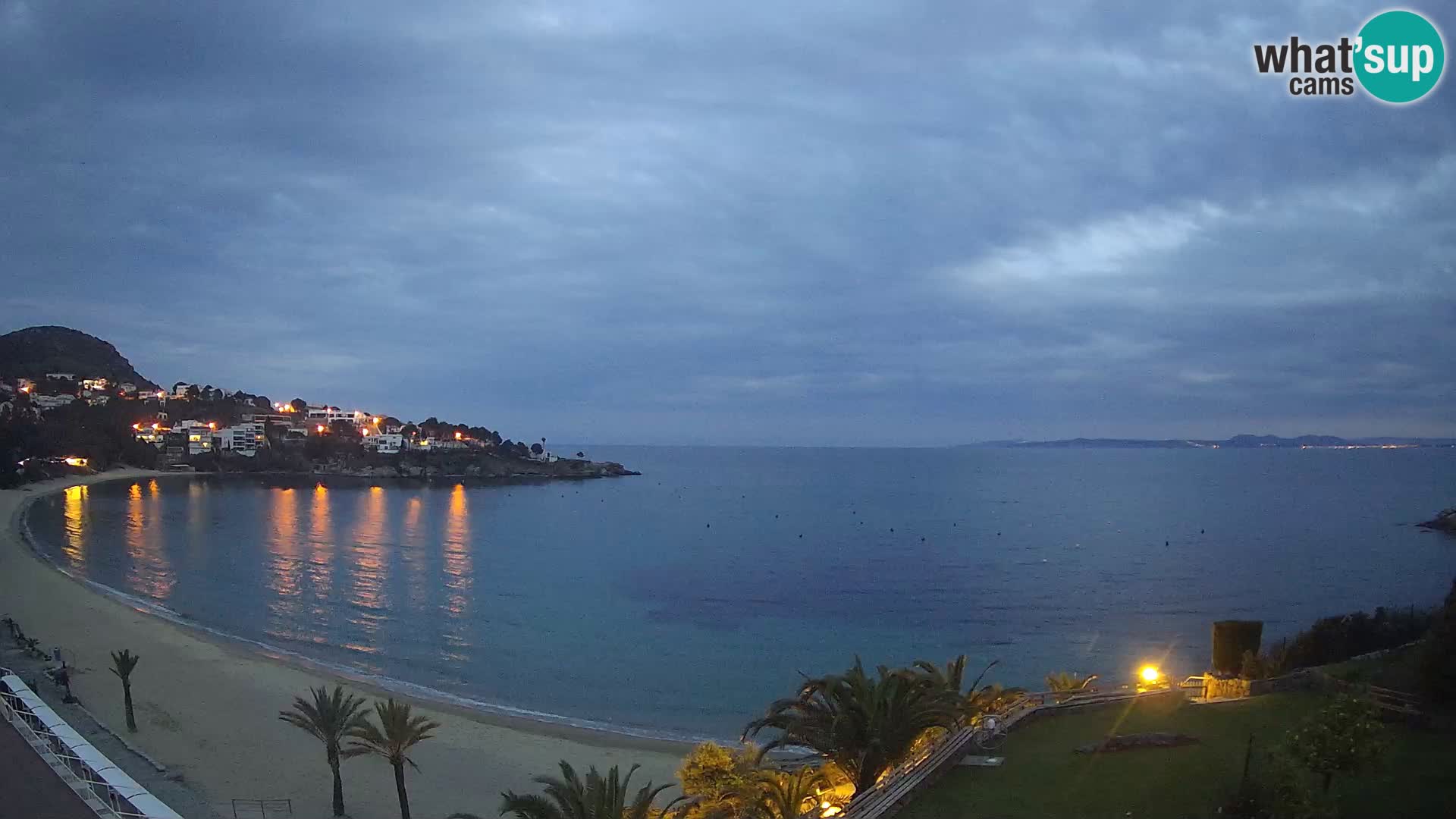 Plaža de l’Almadrava web kamera Roses – Costa Brava – Španjolska