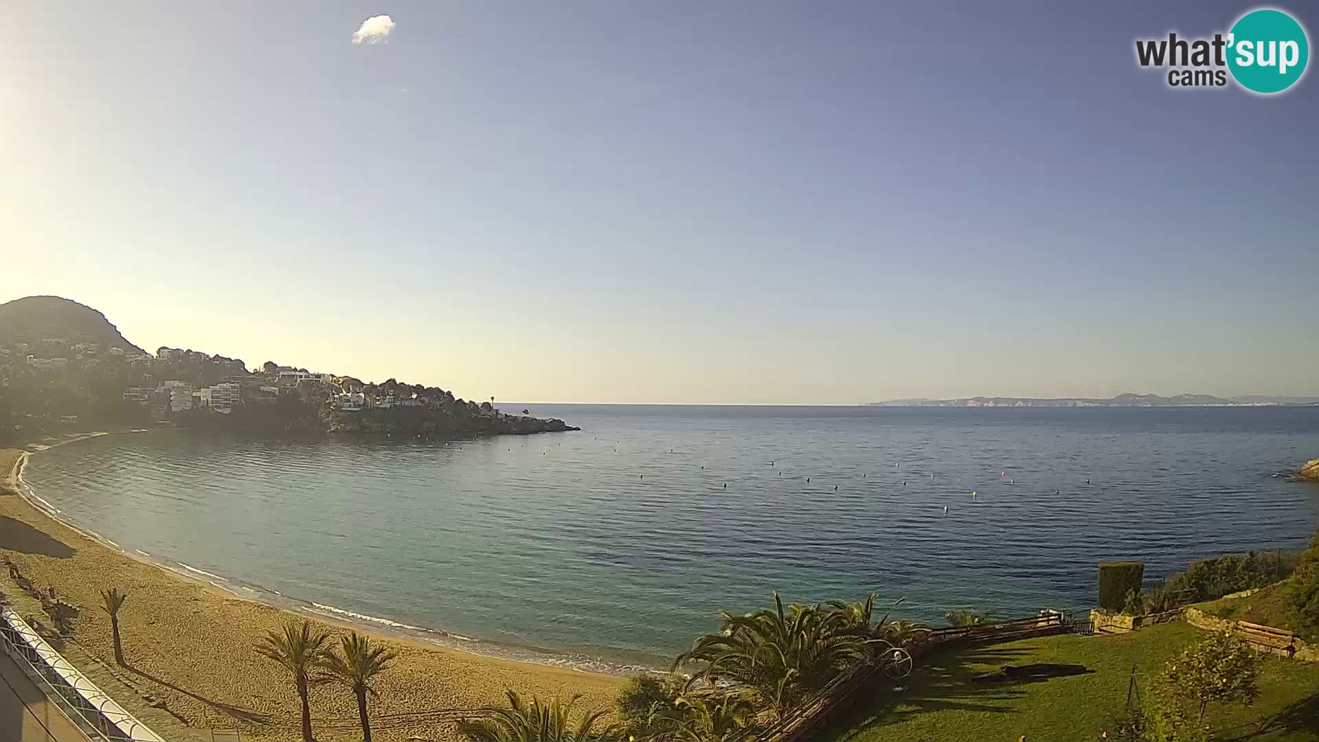 Plage de l’Almadrava Livecam Roses – Costa Brava – Espagne