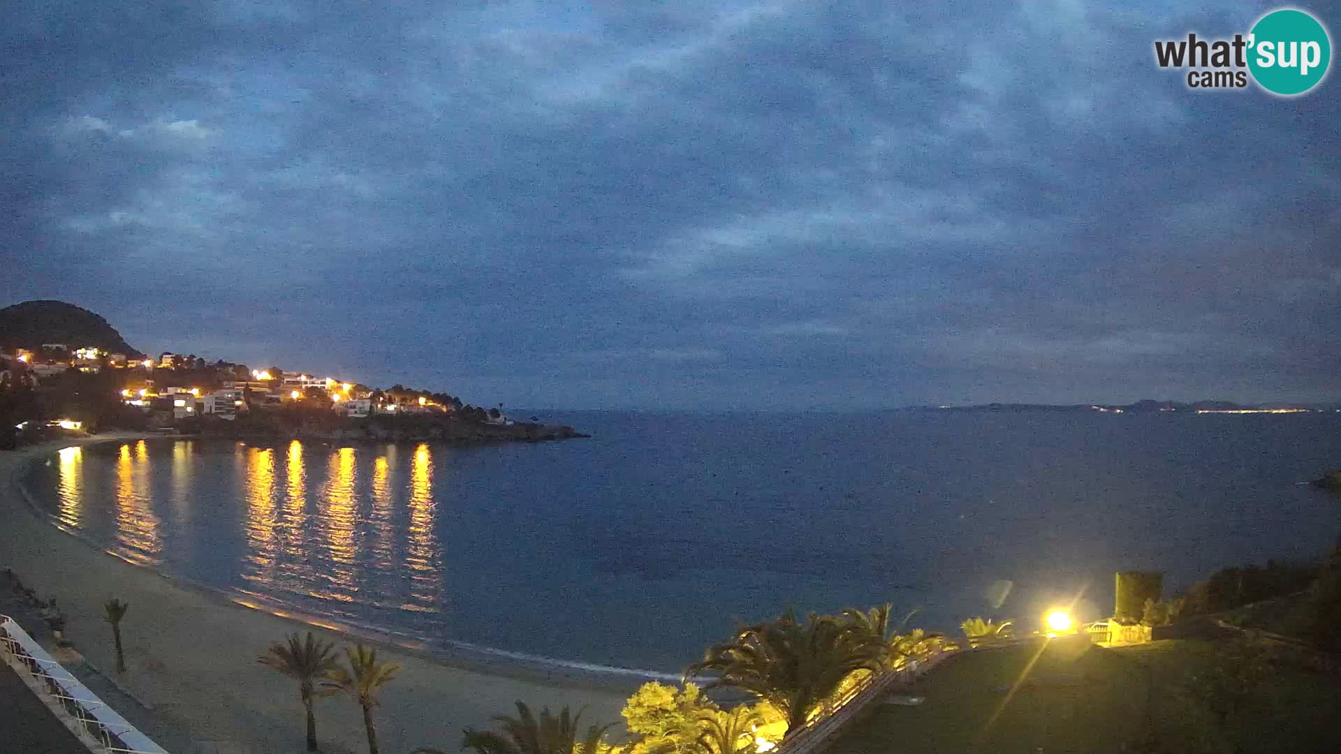 Playa de l’Almadrava camera en vivo Roses – Costa Brava – Espana