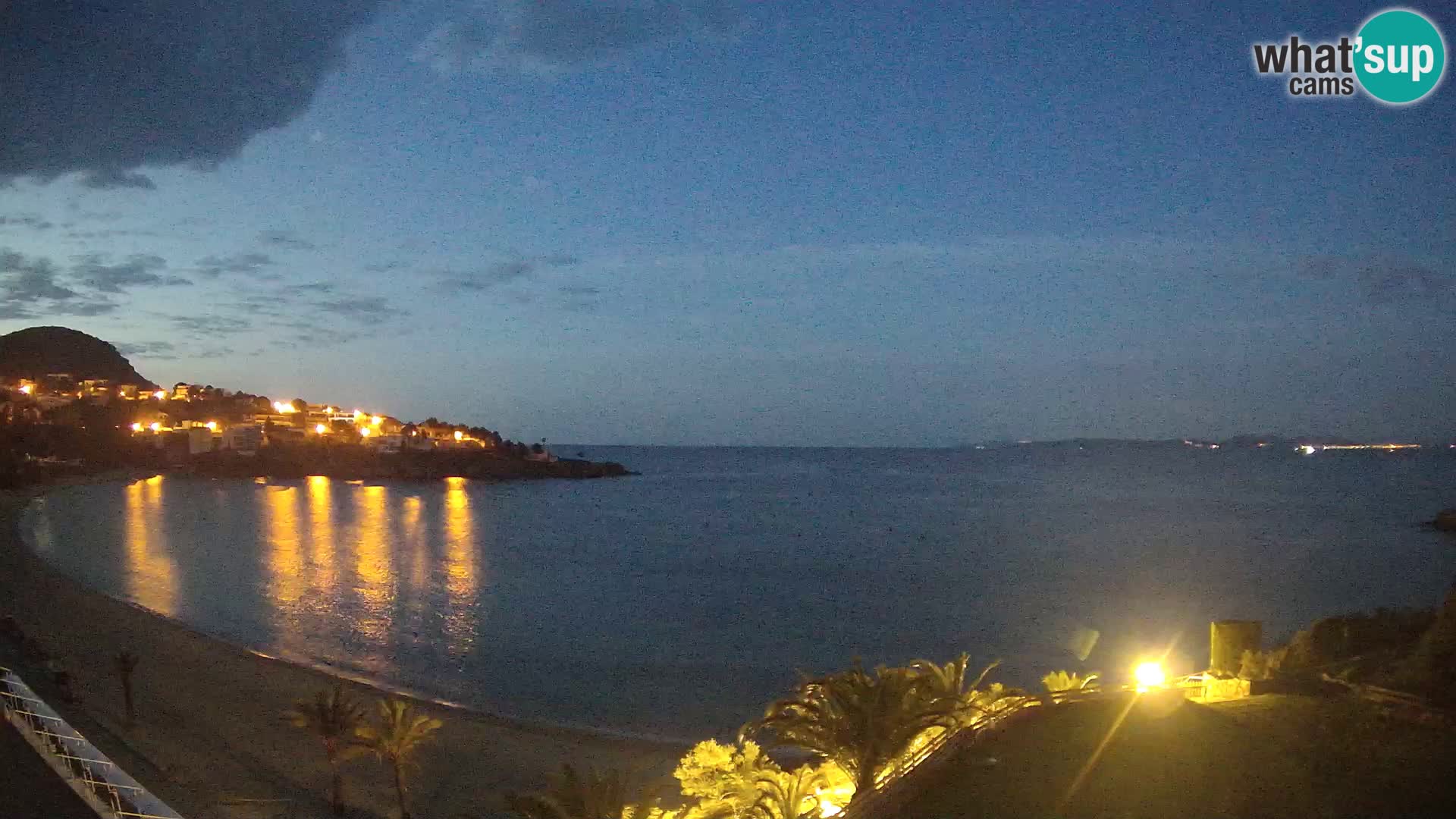 Plaža de l’Almadrava Spletna kamera Roses – Costa Brava – Španija
