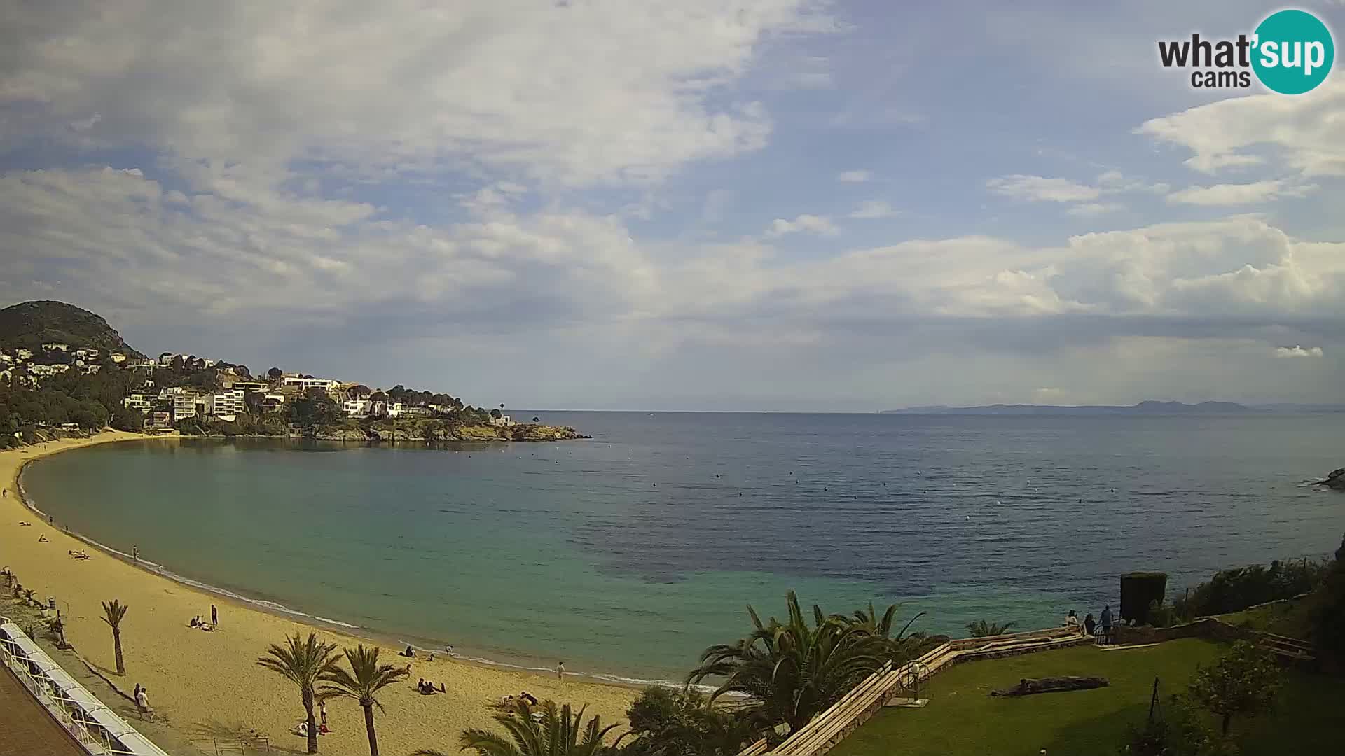 Playa de l’Almadrava camera en vivo Roses – Costa Brava – Espana