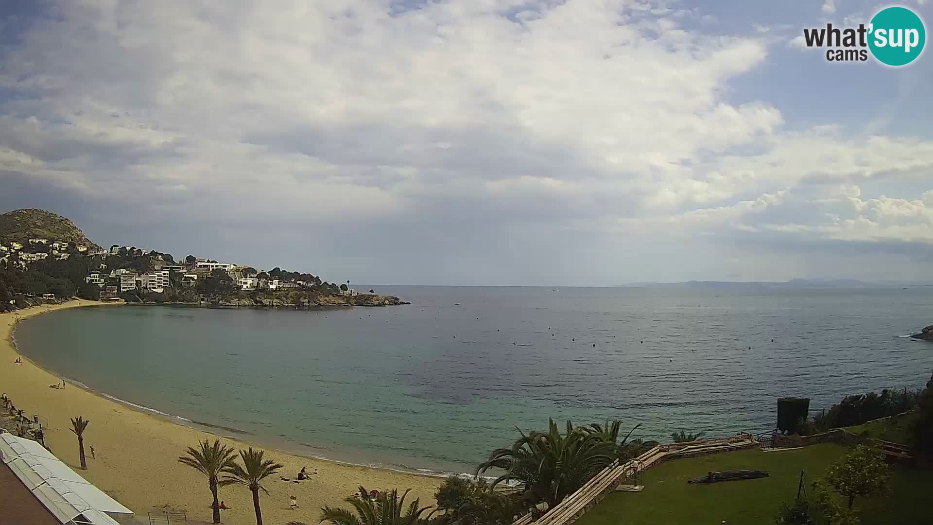 Platja de l’Almadrava beach Live Webcam Roses – Costa Brava – Spain